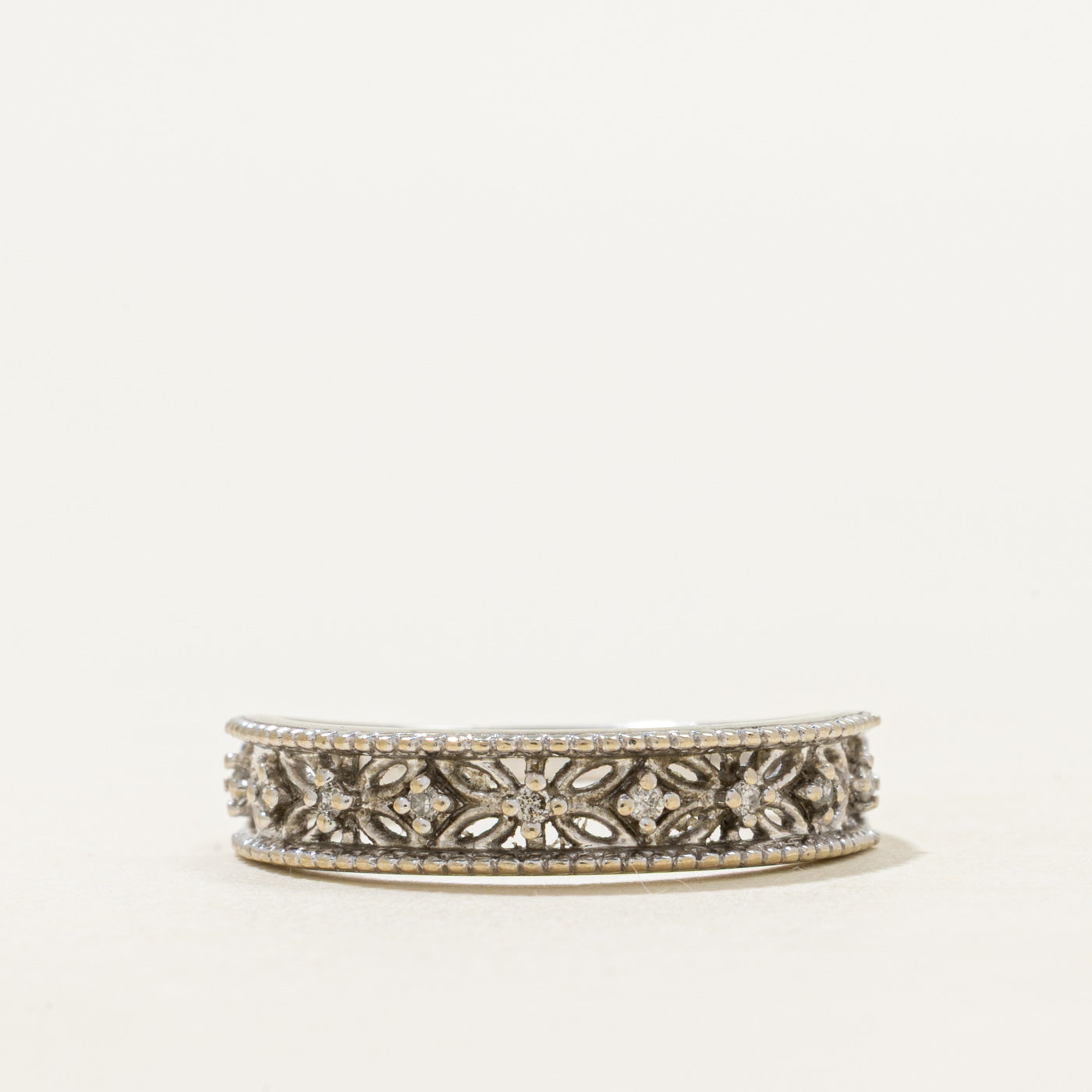 Diamond Openwork Band | SZ 7