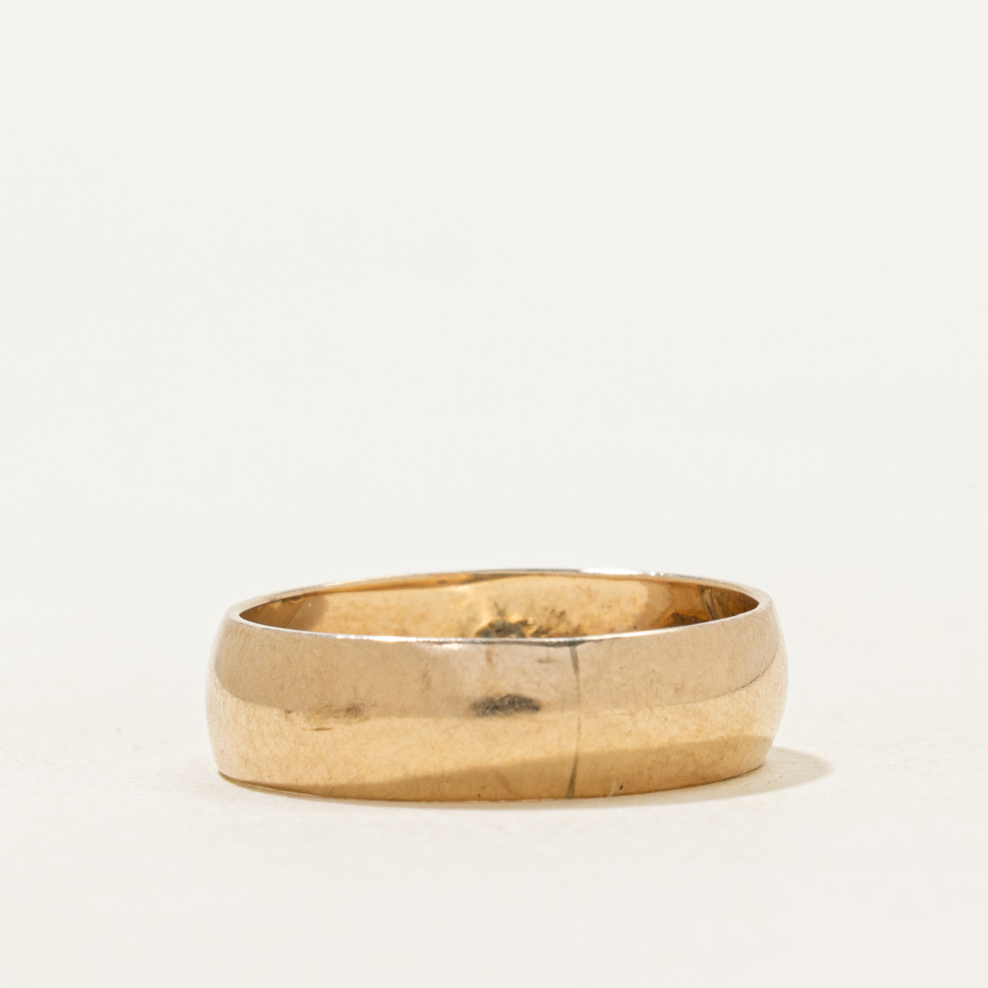 Single Stone Diamond Band | 5mm | SZ 4.75