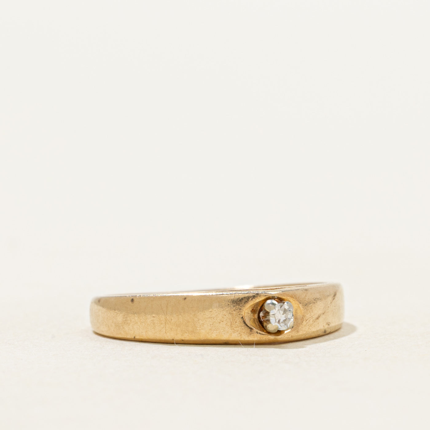Solitiare Diamond Petite Ring | SZ 3