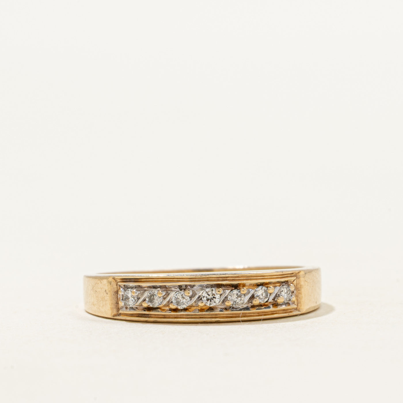 Semi-Eternity Diamond Ring | SZ 6.25