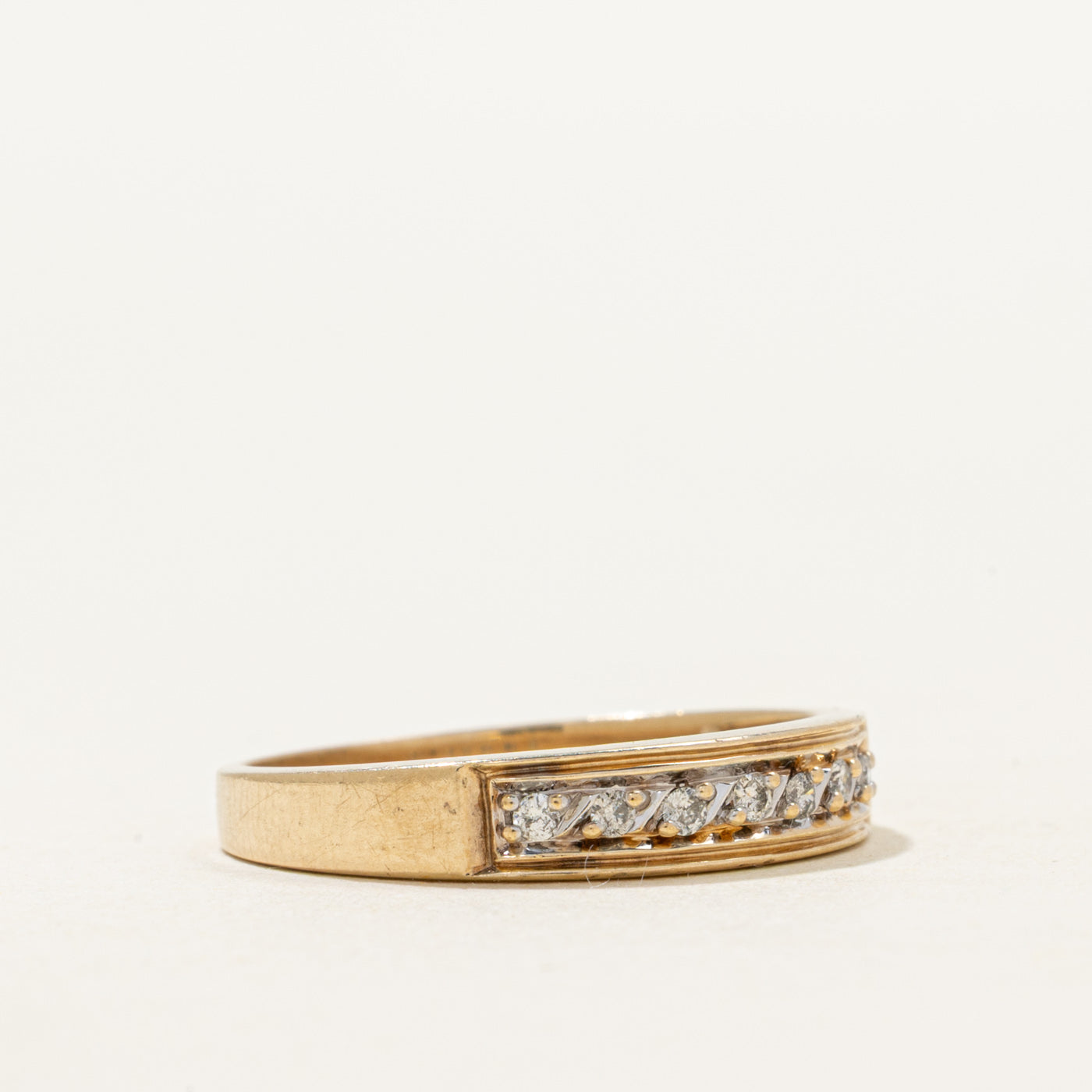 Semi-Eternity Diamond Ring | SZ 6.25