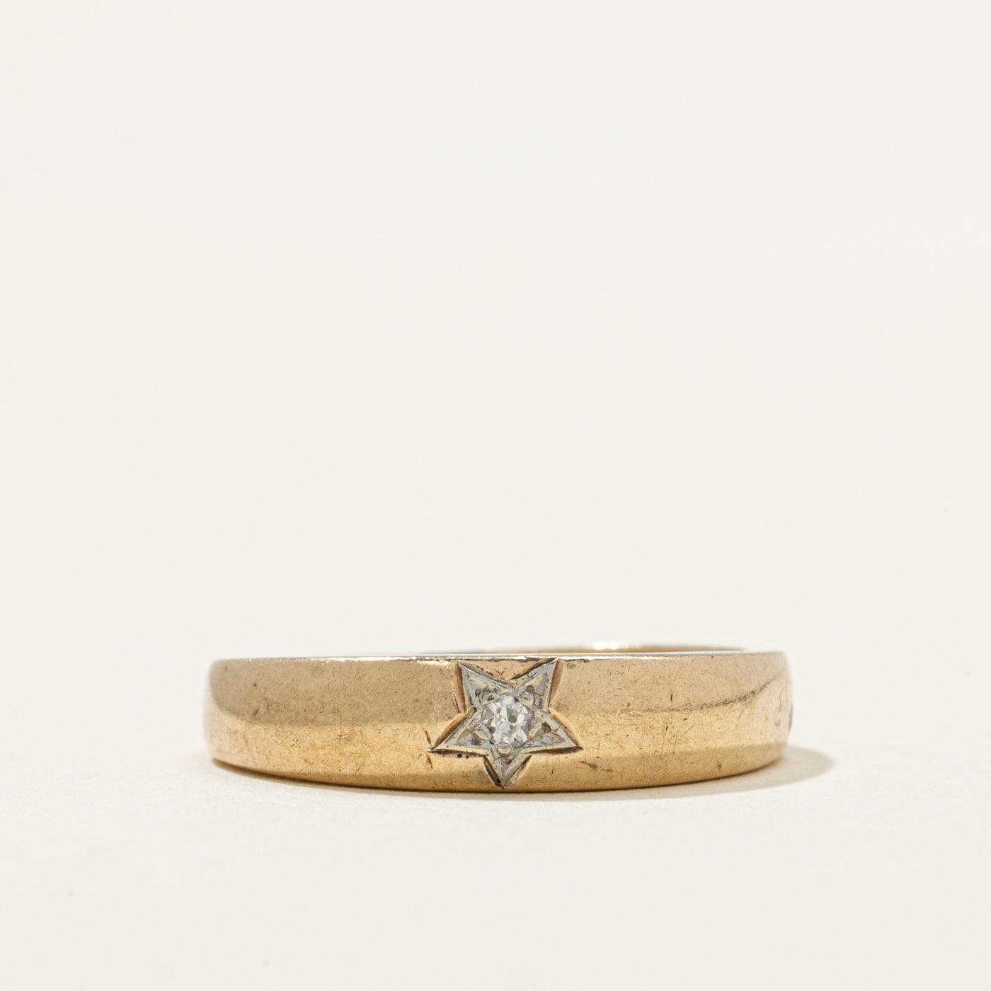 Star Set Diamond Band | 0.02ct | SZ 4.25