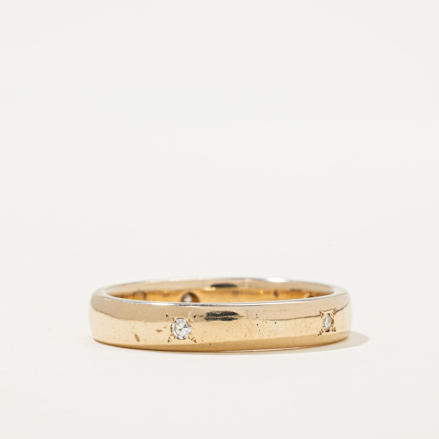 Flush Set Diamond Eternity Band | 0.08ctw | SZ 8.5