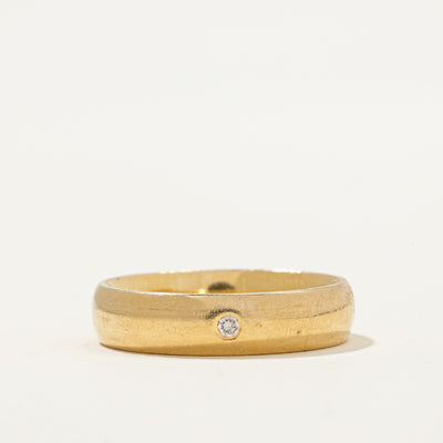Flush Diamond Band | 0.02ct | SZ 6
