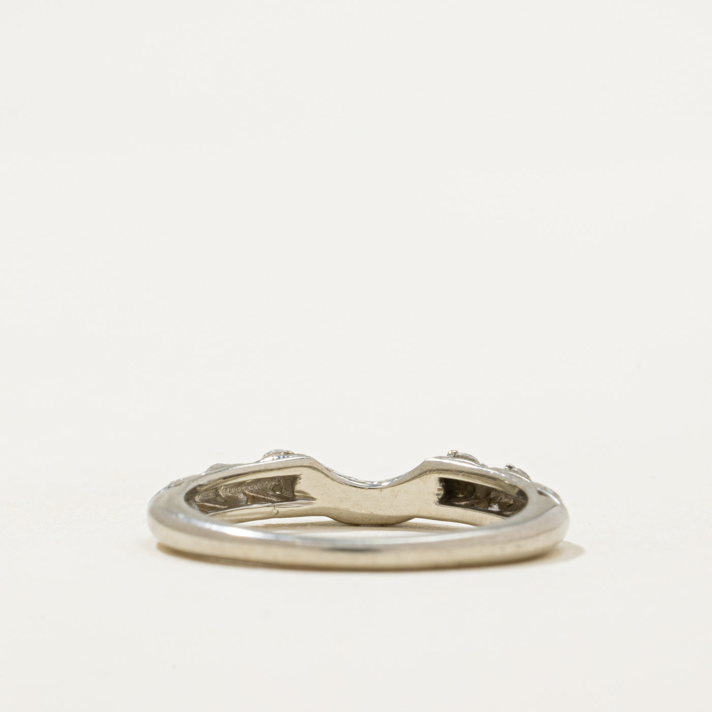 Diamond Textured Contour Ring | 0.12ctw | SZ 5