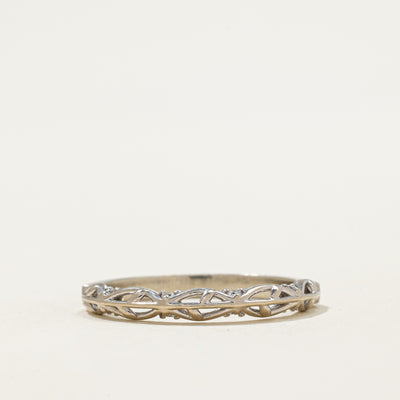 Diamond Openwork Ring | 0.04ctw | SZ 7.75