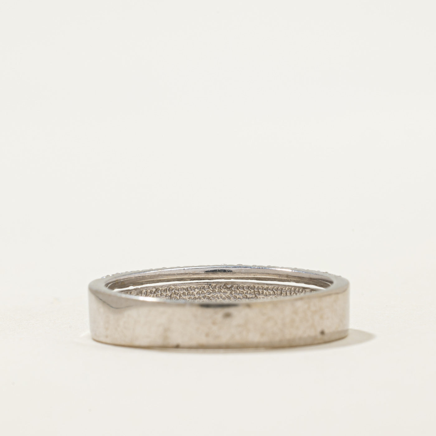 Semi Eternity Diamond Edged Band | 0.11ctw | SZ 8