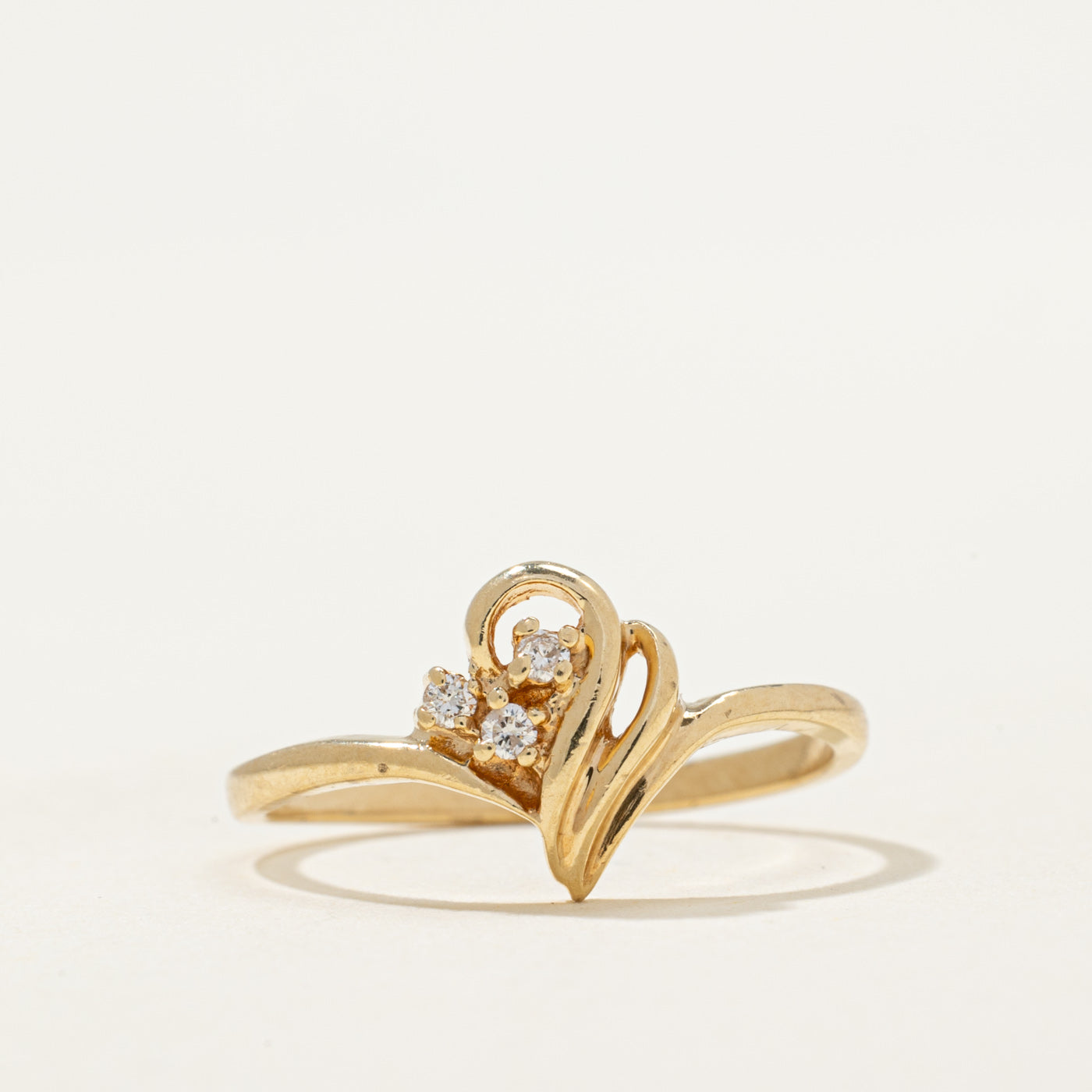 Diamond Abstract Design Ring | 0.03ctw | SZ 6.25