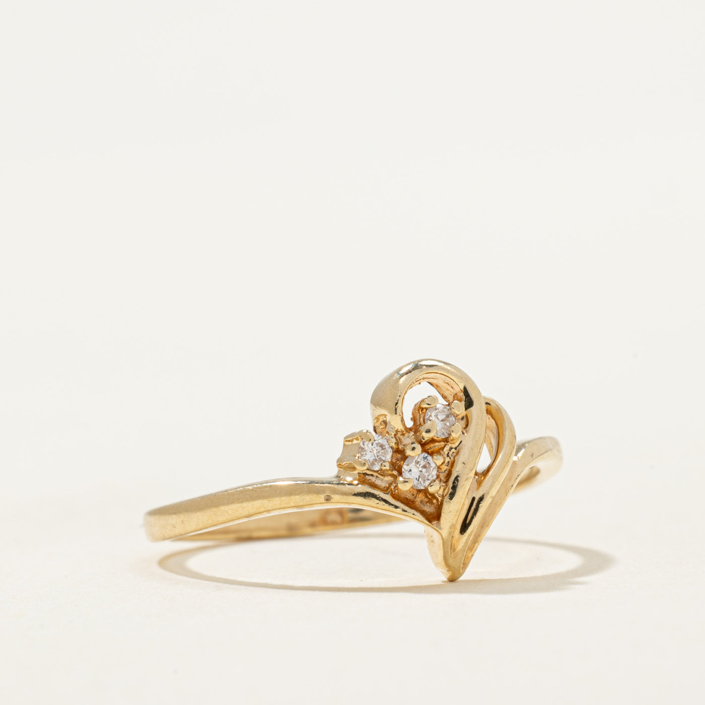 Diamond Abstract Design Ring | 0.03ctw | SZ 6.25
