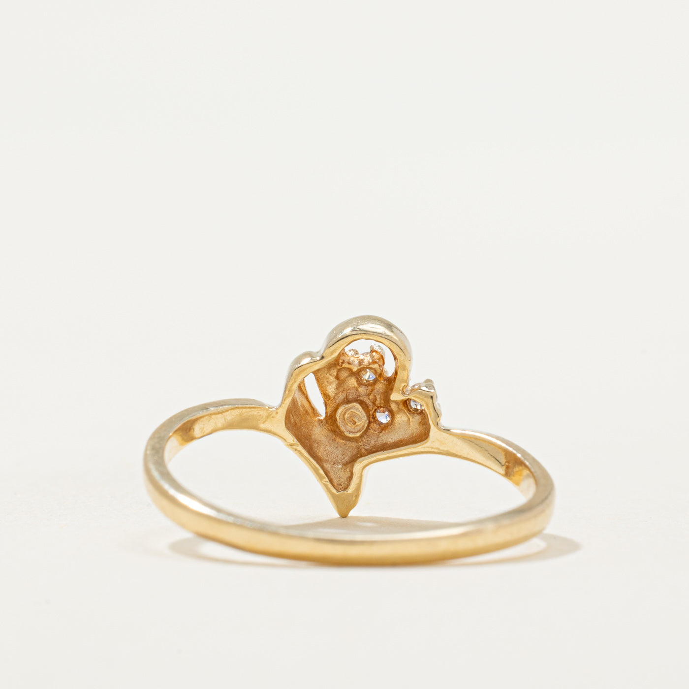 Diamond Abstract Design Ring | 0.03ctw | SZ 6.25