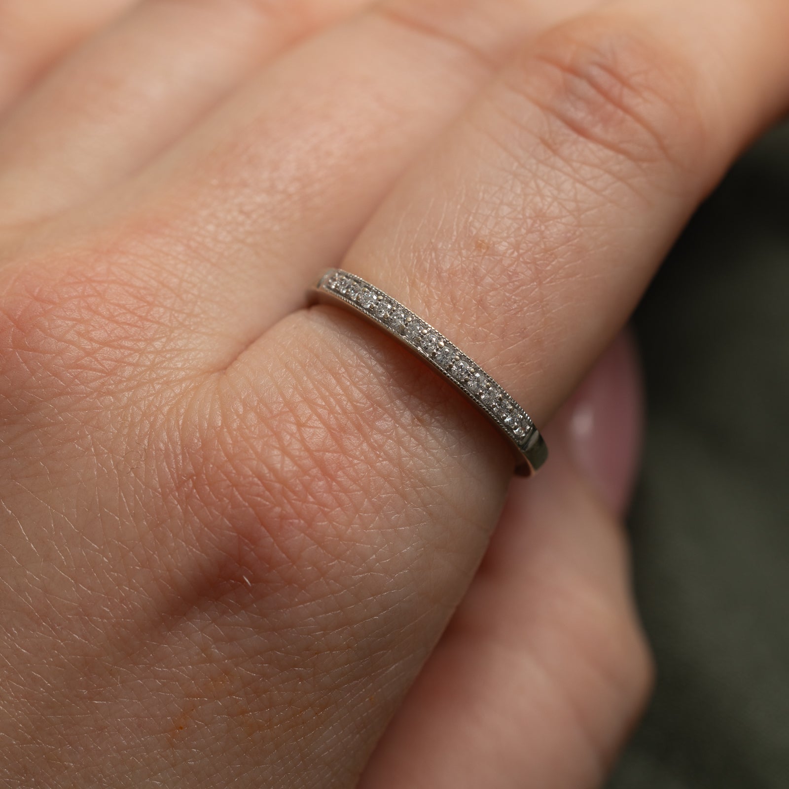 Semi Eternity Diamond Band | 0.15ctw | SZ 8.5