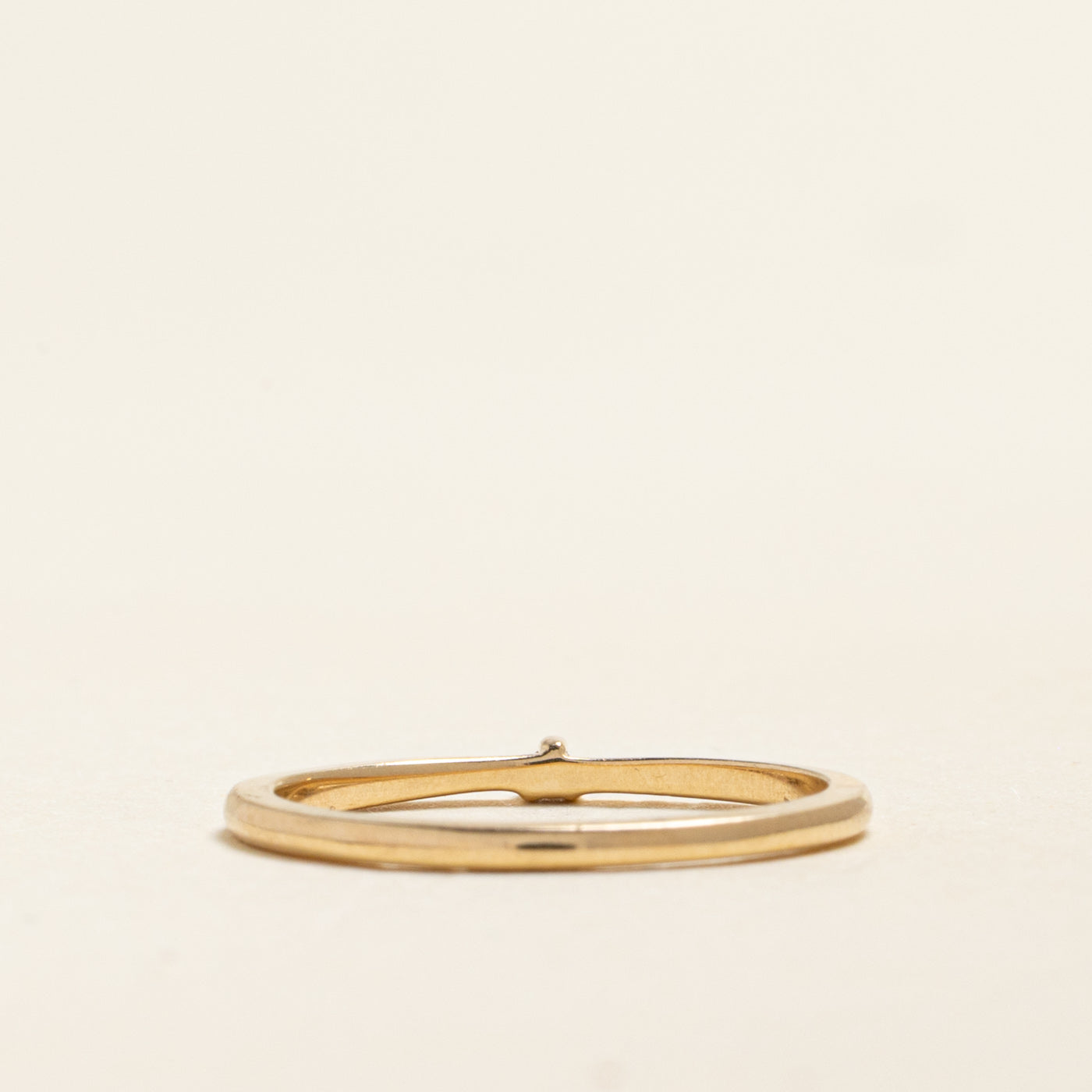 Single Stone Diamond Petite Band | 0.01ct | 1.85mm | SZ 5.5
