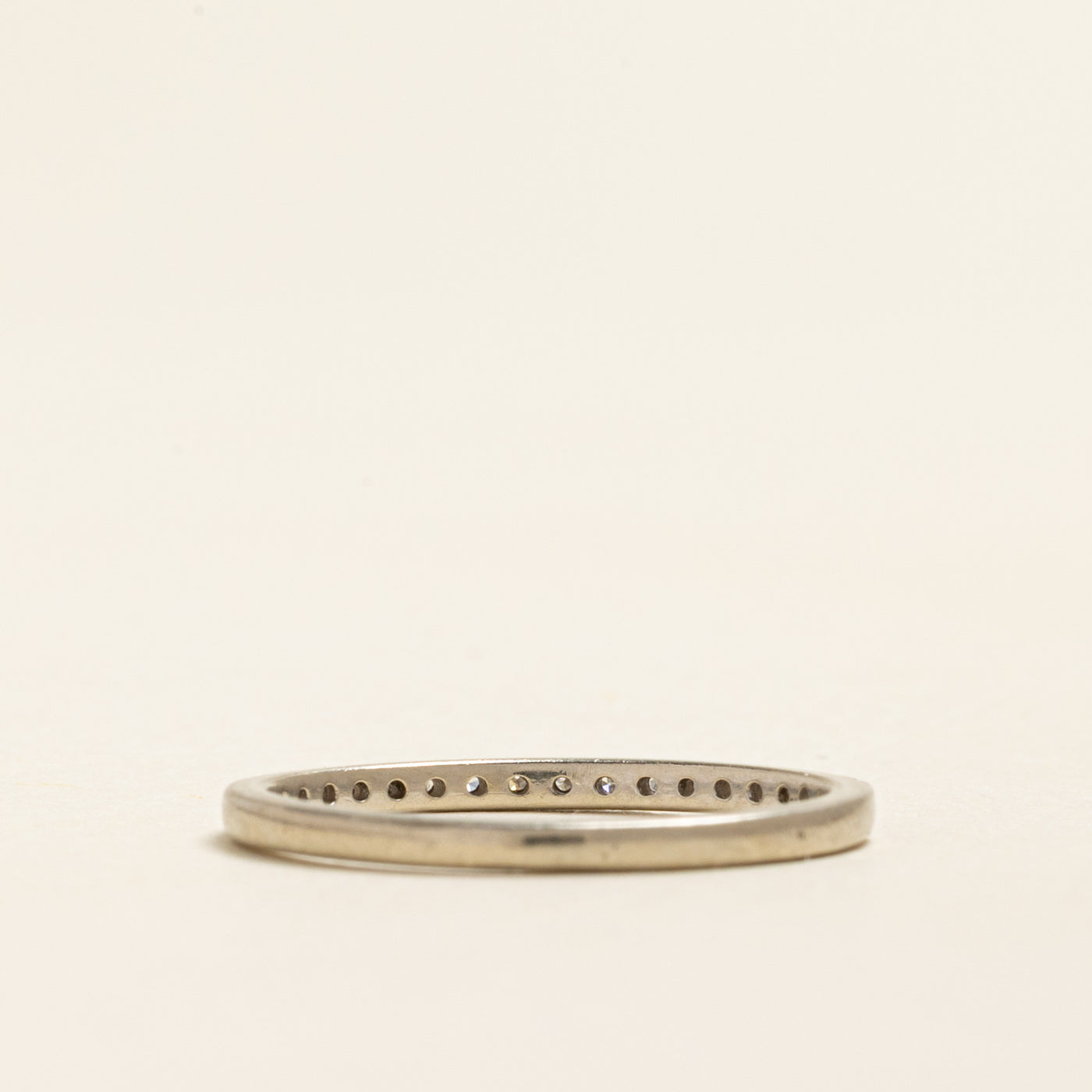 Semi Eternity Diamond Band | 0.12ctw | 1.55mm | SZ 6.5