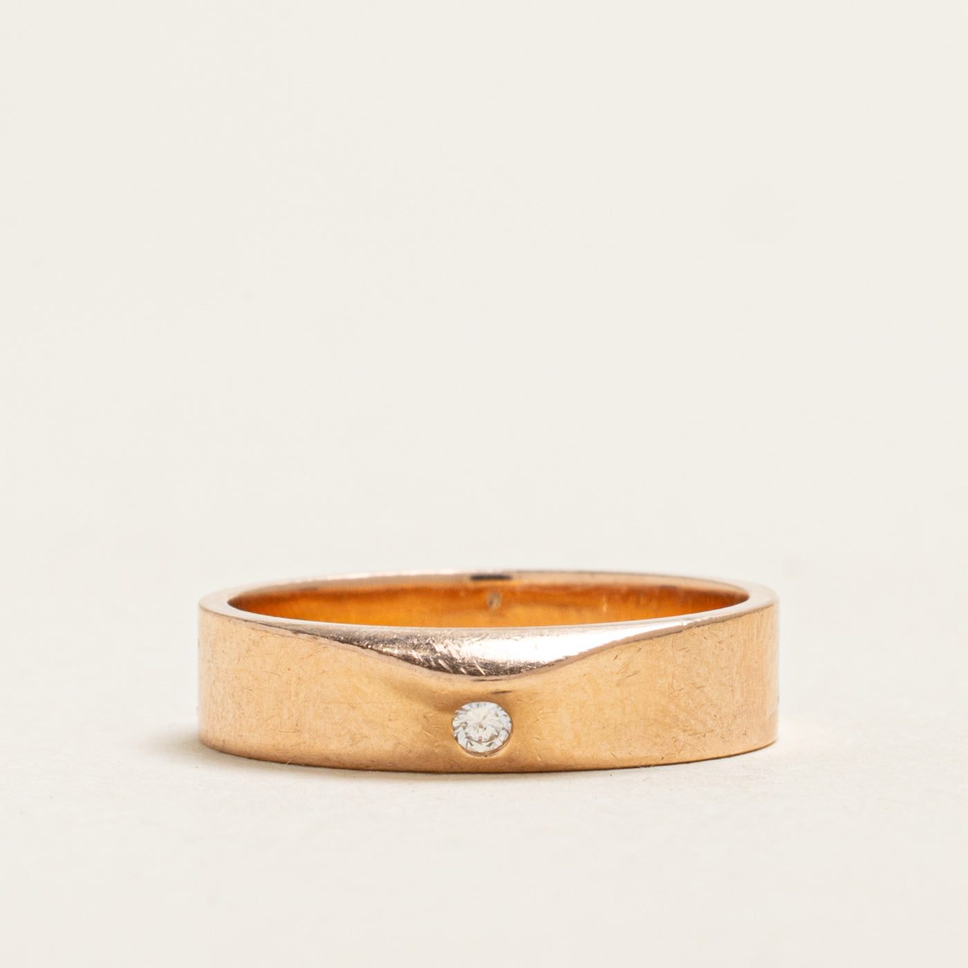 Flush Set Diamond Band | 0.02ct | 4.45mm | SZ 5.5