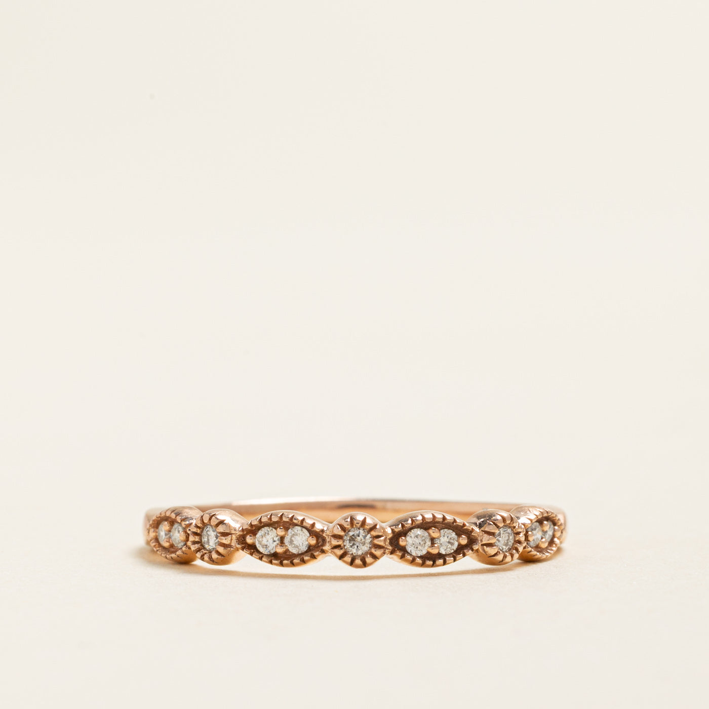 Semi Eternity Diamond Ring | 0.12ctw | SZ 9
