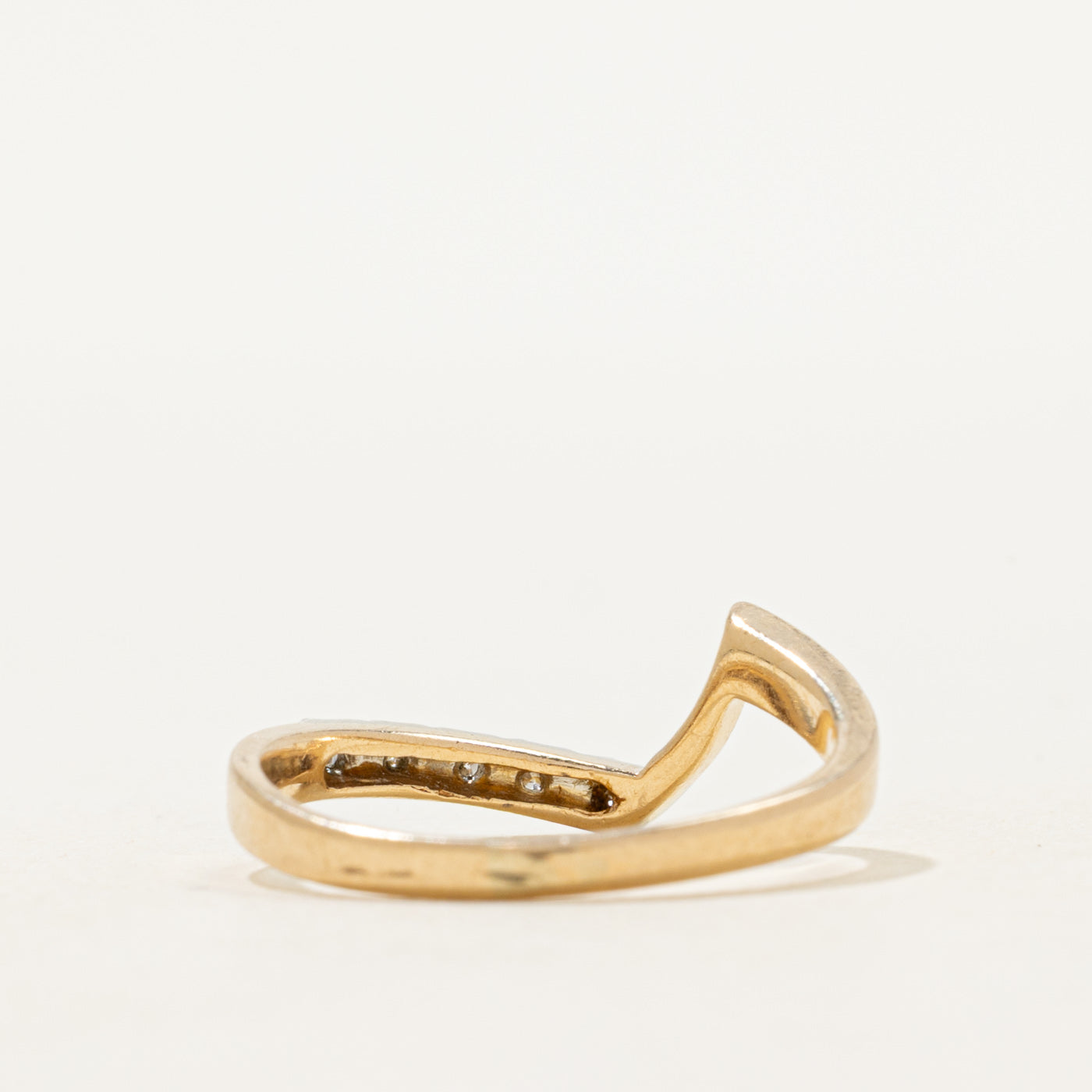 Five Stone Diamond Contour Ring | SZ 7.25