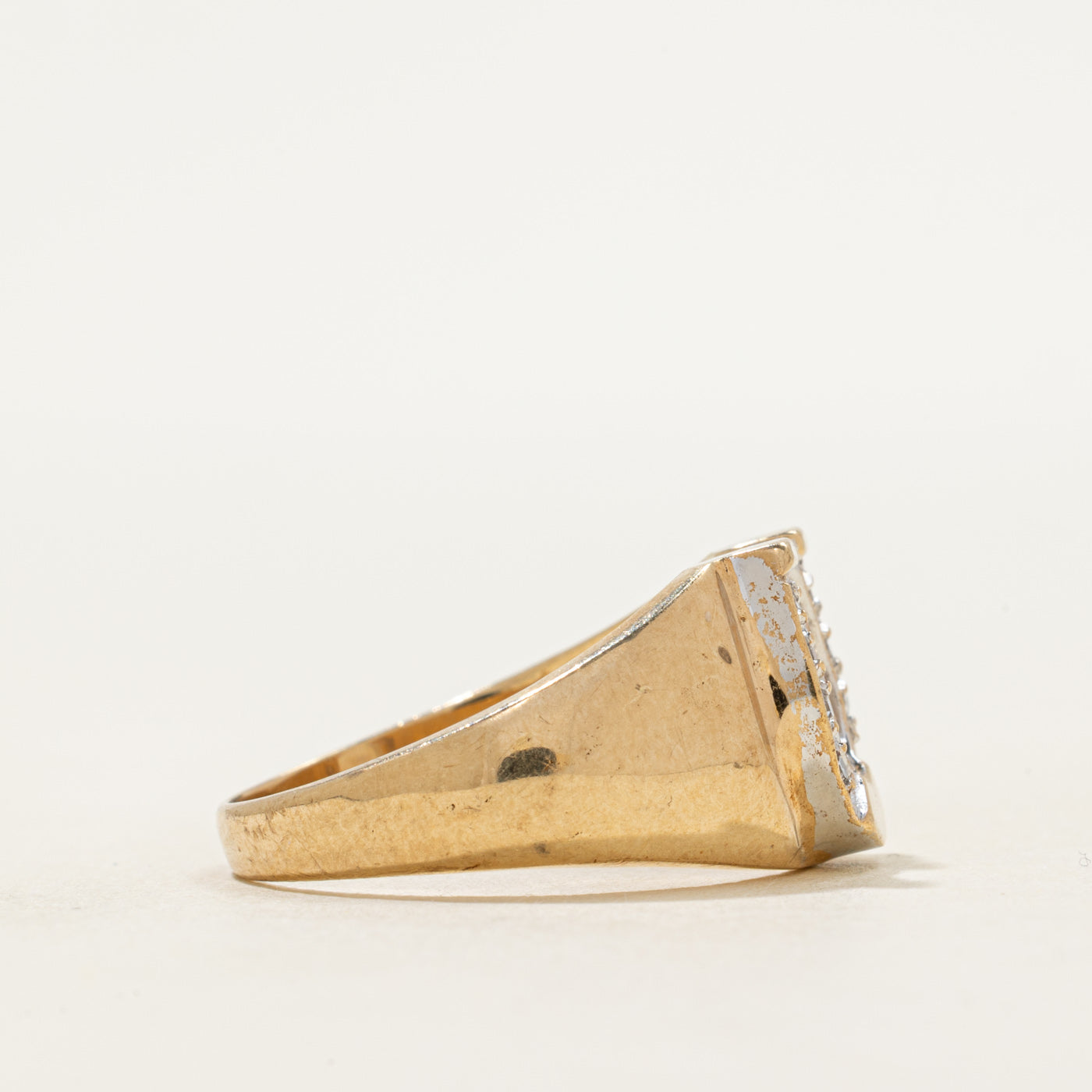 Diamond Horseshoe Ring | SZ 9.25