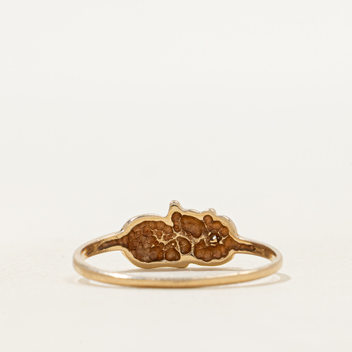 Diamond Fox Ring | SZ 6.75