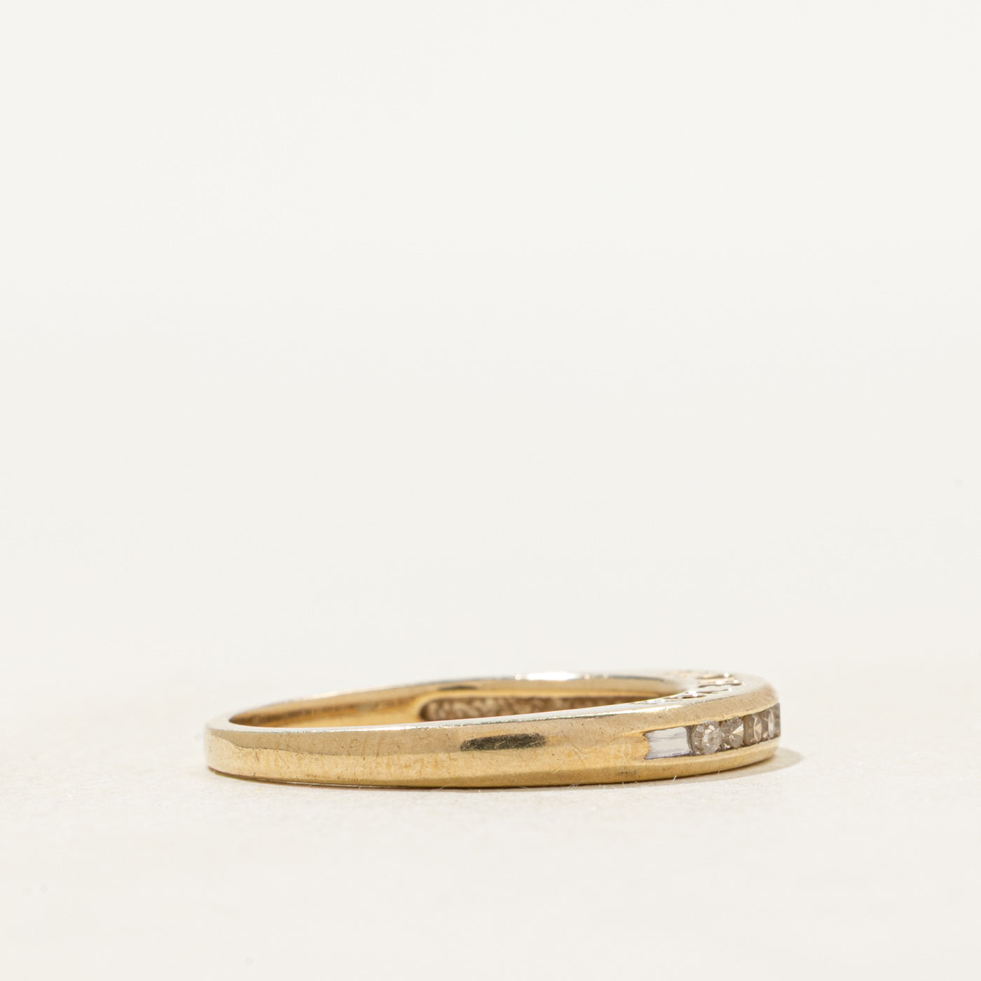 Channel Set Diamond 'I Love you' Band | SZ 4.5