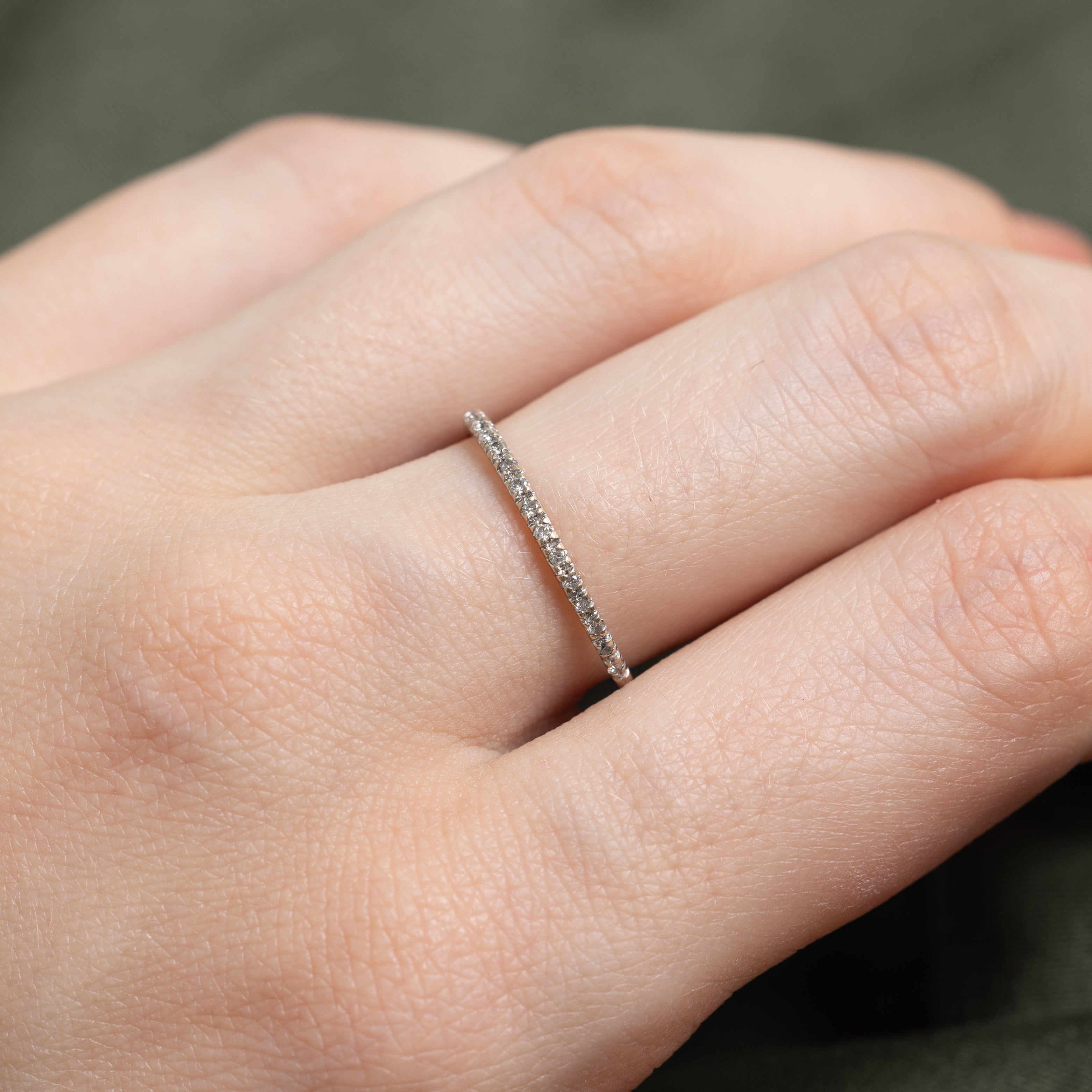 Semi Eternity Diamond Band | 1.42mm | SZ 6