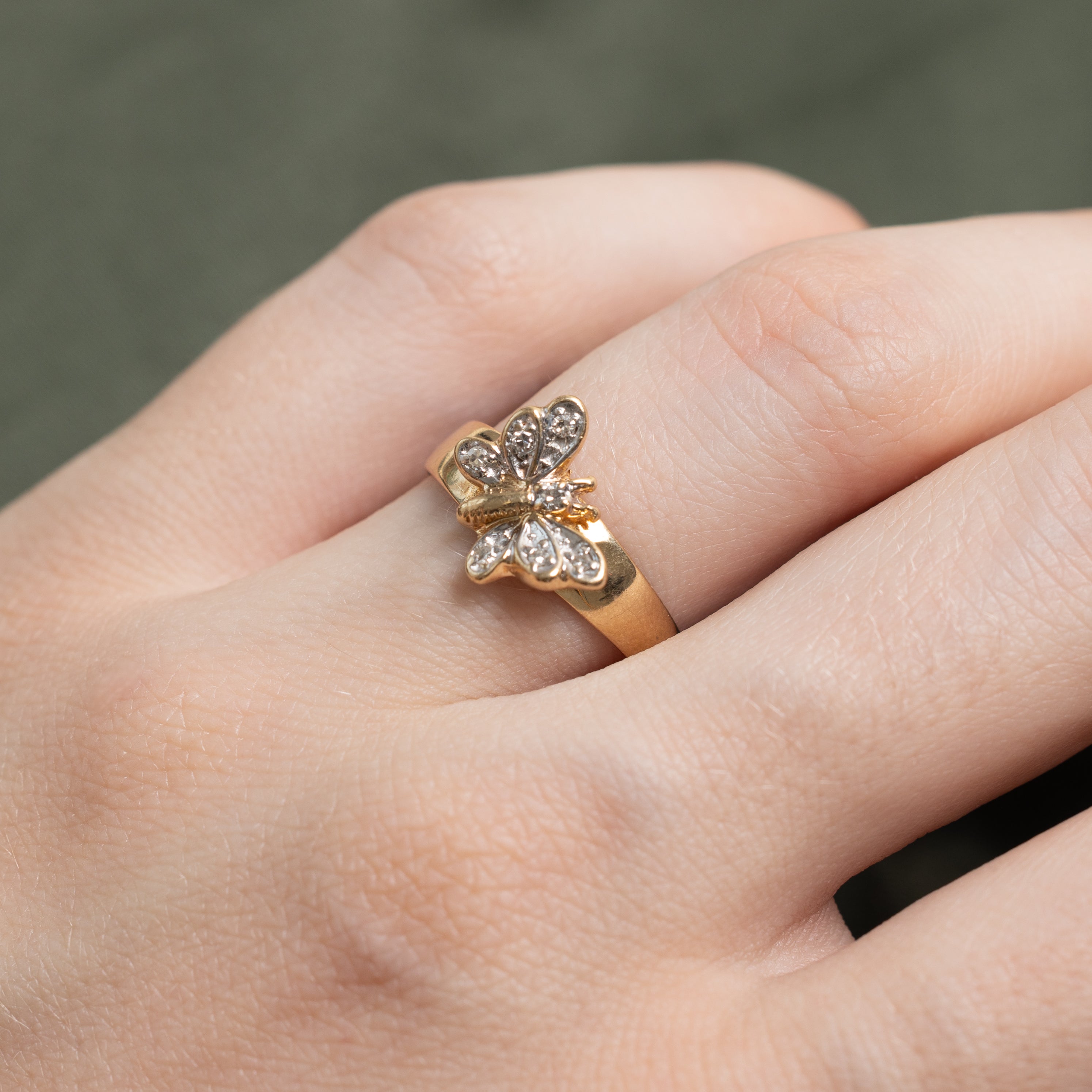 Diamond Butterfly Band | SZ 6