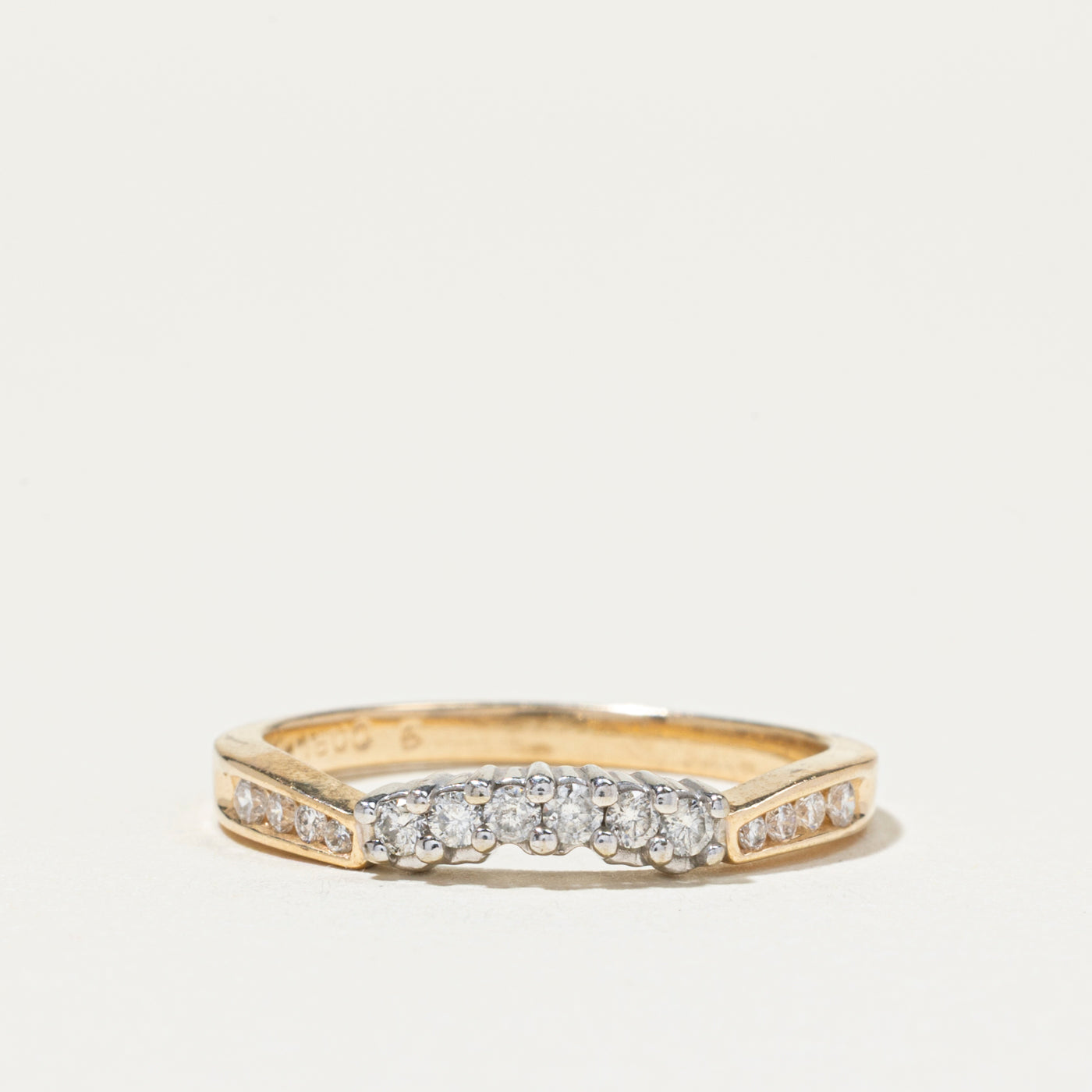 Diamond Contour Ring | SZ 7.5