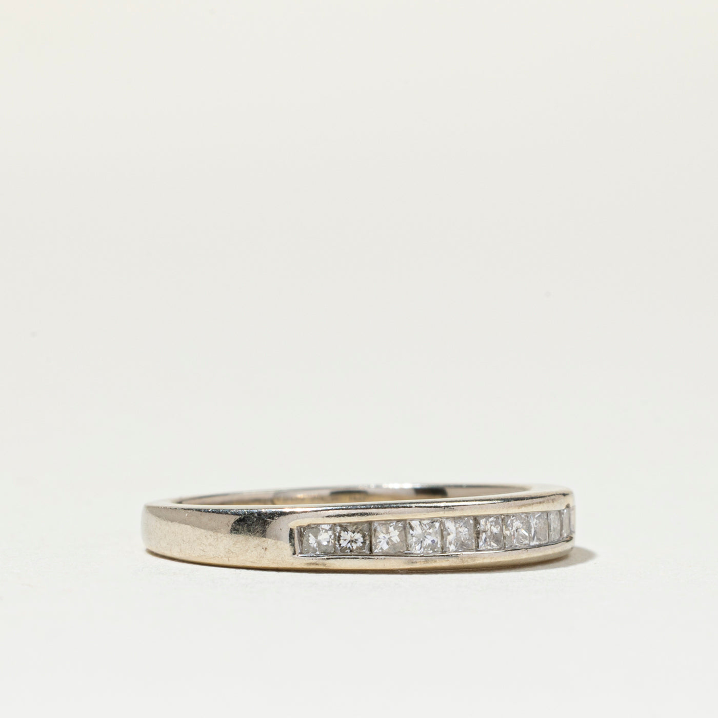 Semi Eternity Princess Cut Diamond Band | 3mm | SZ 5