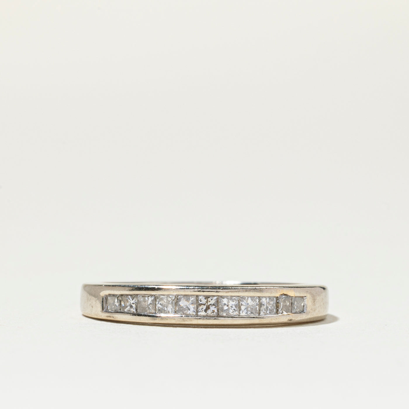 Semi Eternity Princess Cut Diamond Band | 3mm | SZ 5