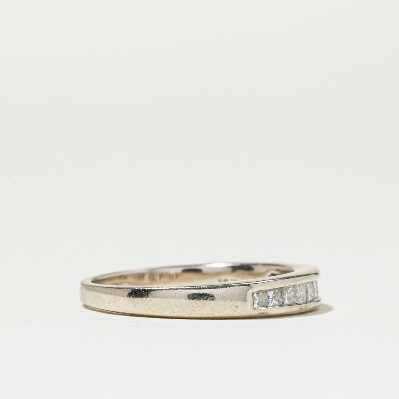 Semi Eternity Princess Cut Diamond Band | 3mm | SZ 5