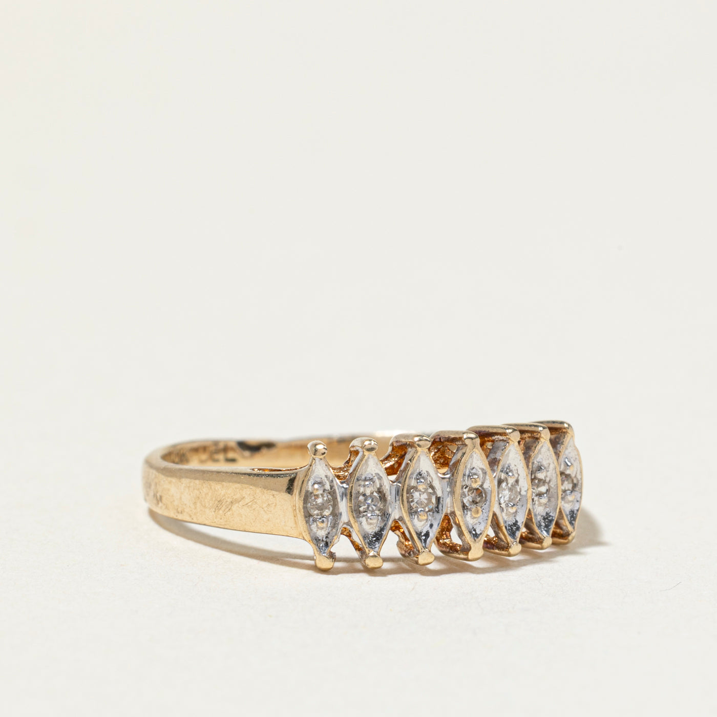 Bague en diamant taille marquise | Taille 7
