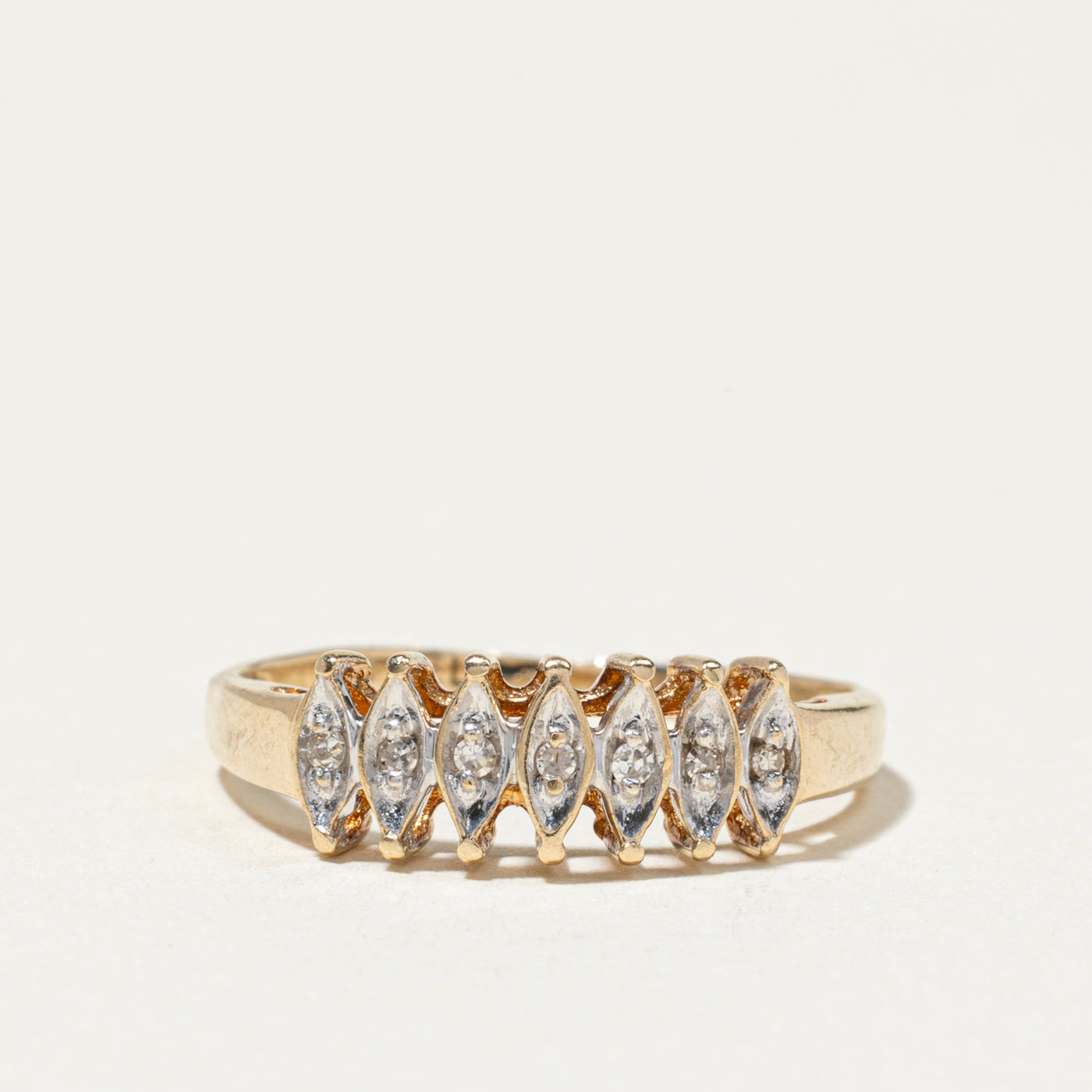 Bague en diamant taille marquise | Taille 7