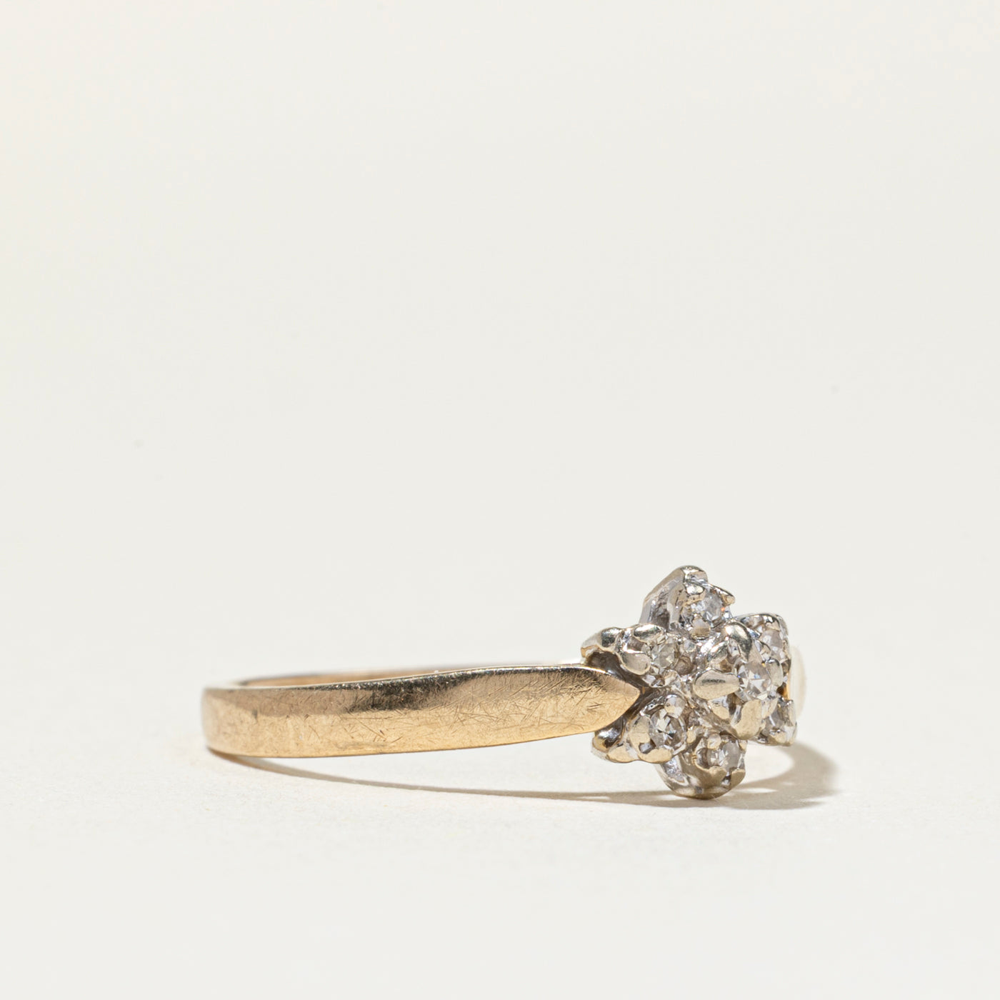 Diamond Petal Cluster Ring | SZ 5.75