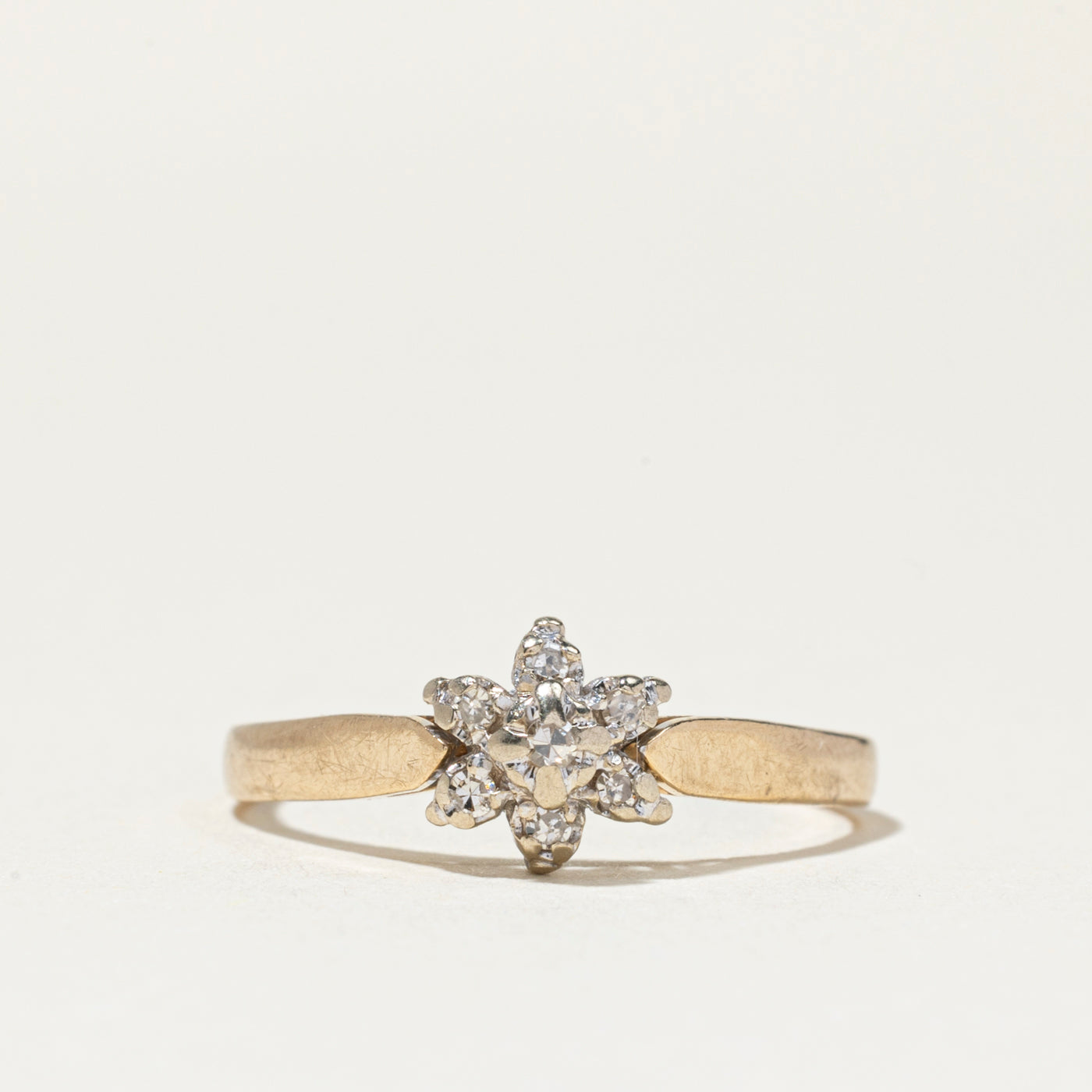 Diamond Petal Cluster Ring | SZ 5.75