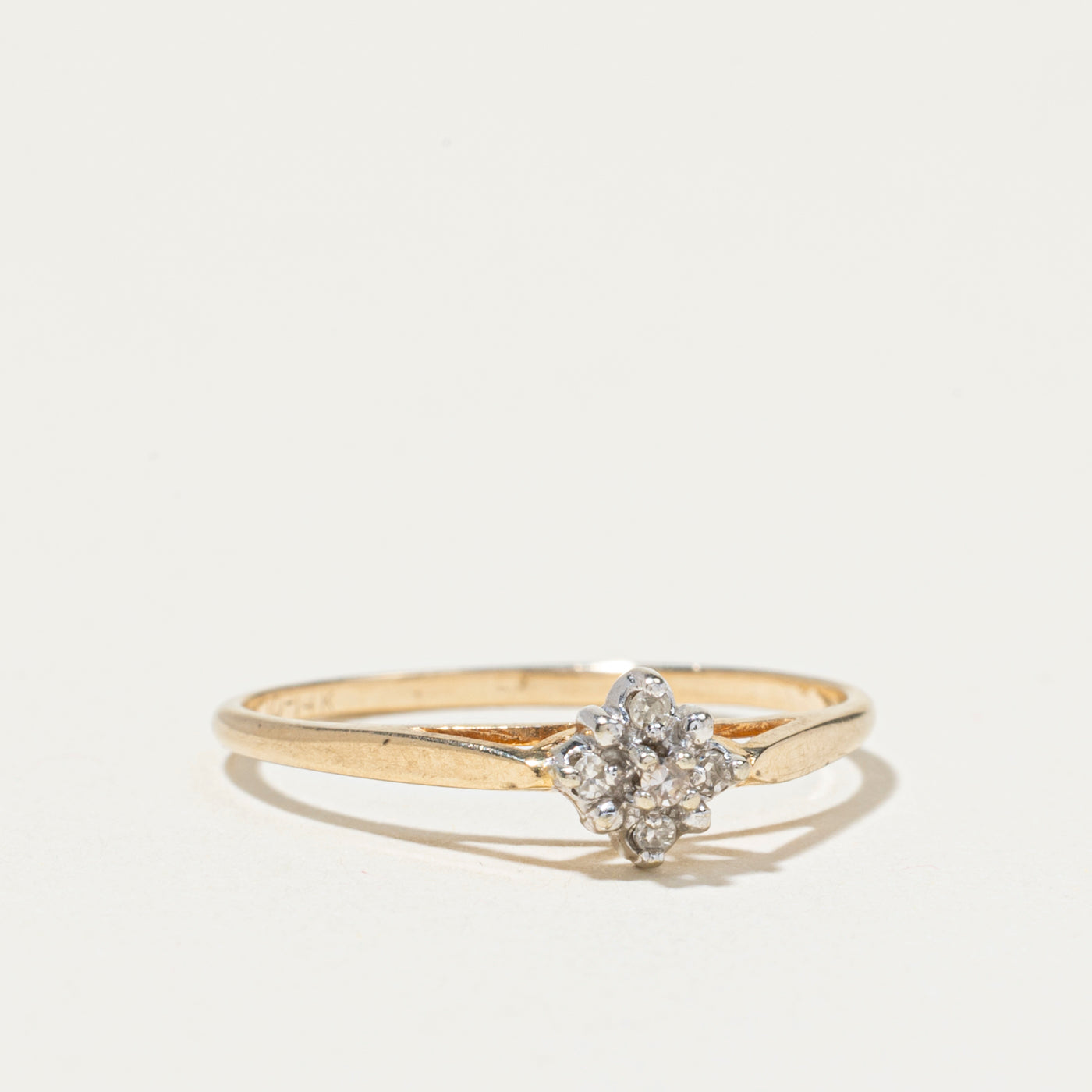 Diamond Marquise Cluster Ring | SZ 6.25