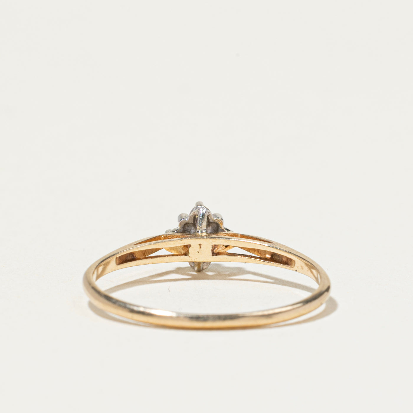 Diamond Marquise Cluster Ring | SZ 6.25