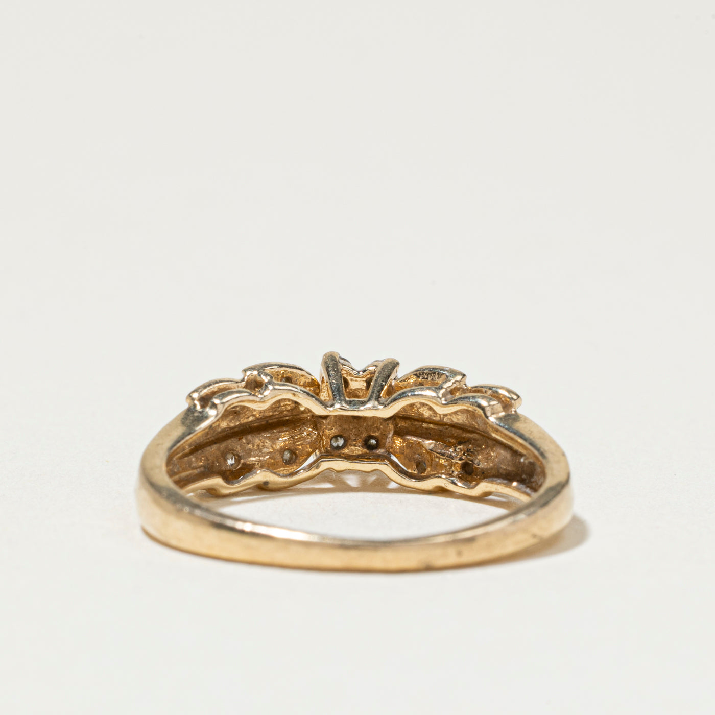 Diamond Petal Cluster Ring | SZ 4.75