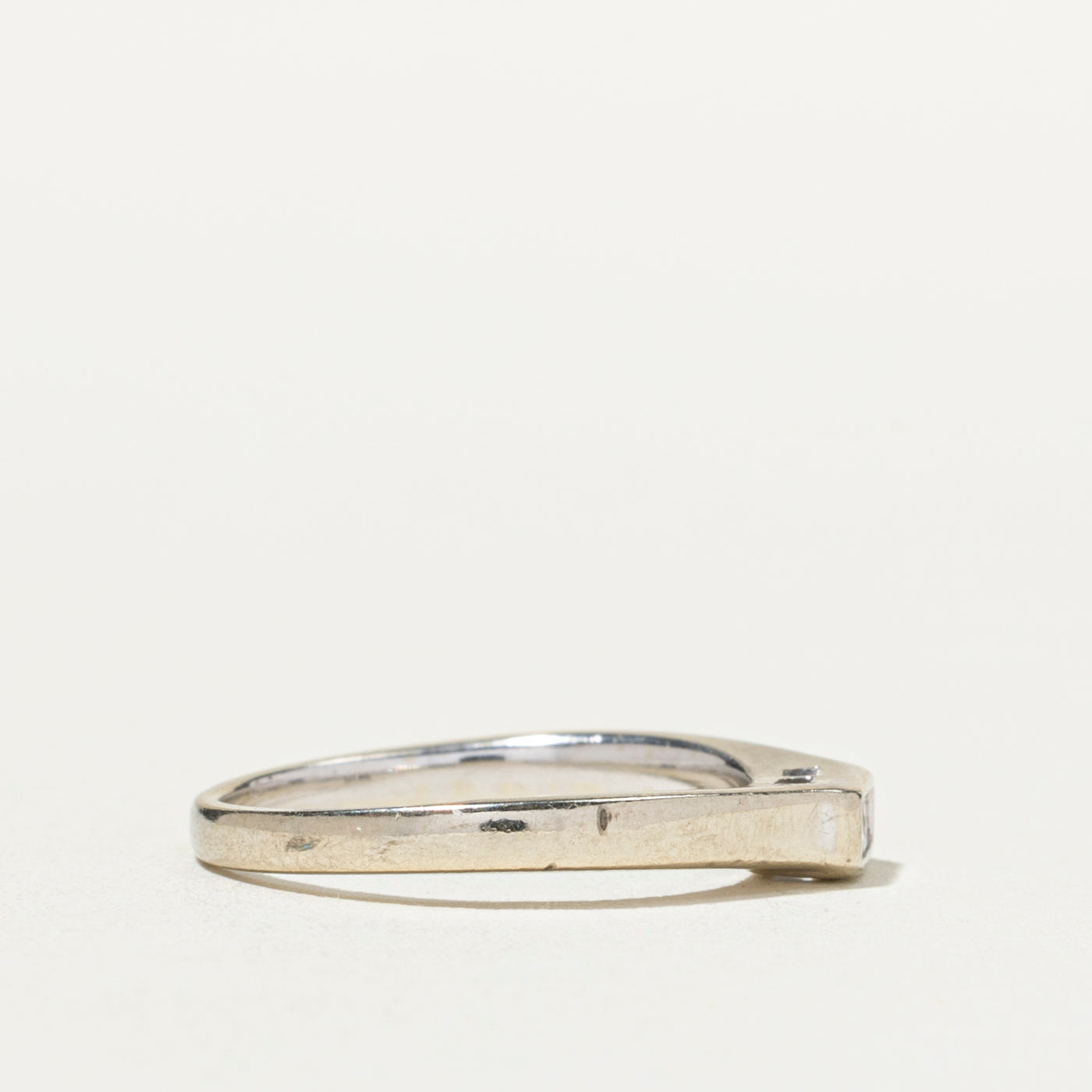 Two Stone Princess Cut Diamond Ring | SZ 4