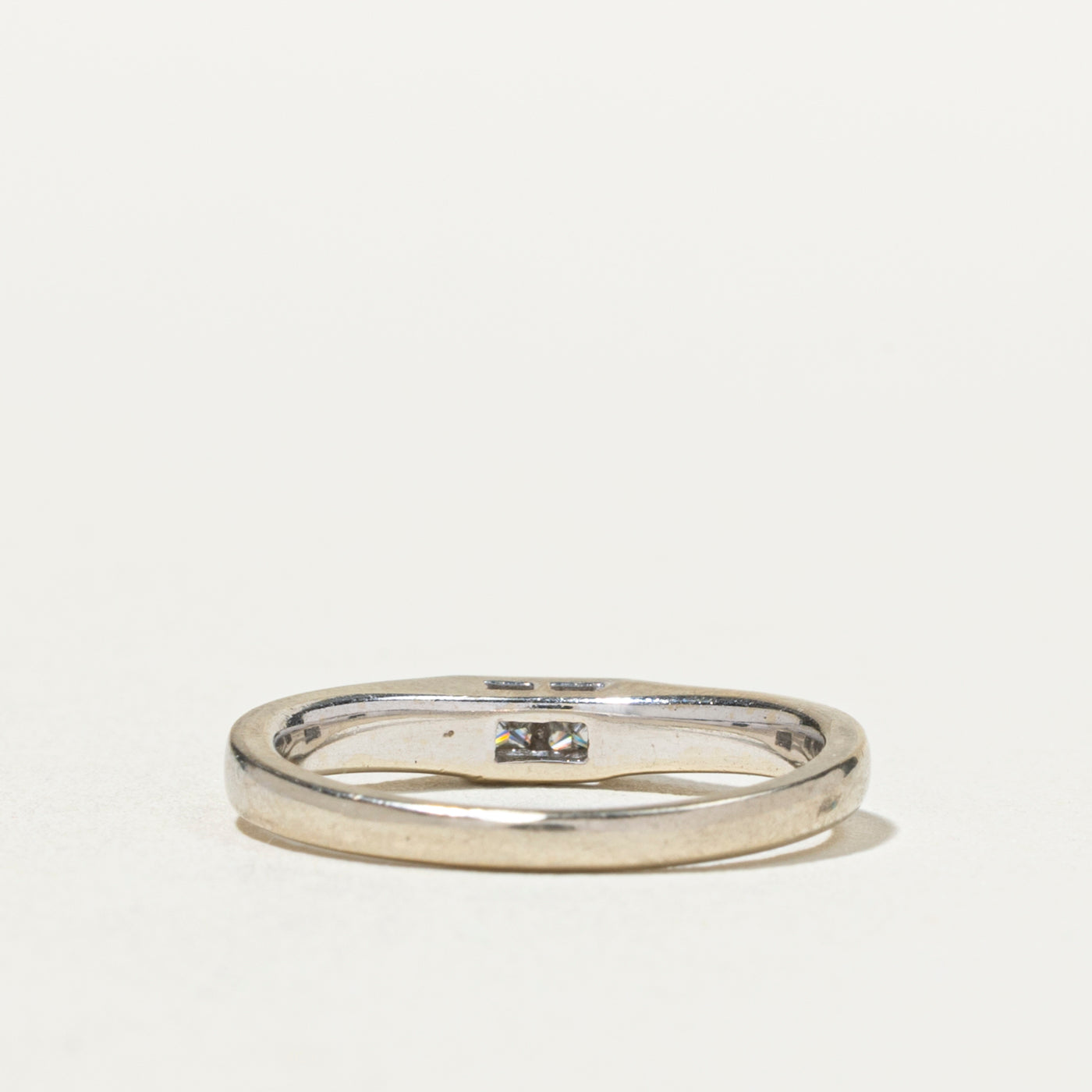 Two Stone Princess Cut Diamond Ring | SZ 4