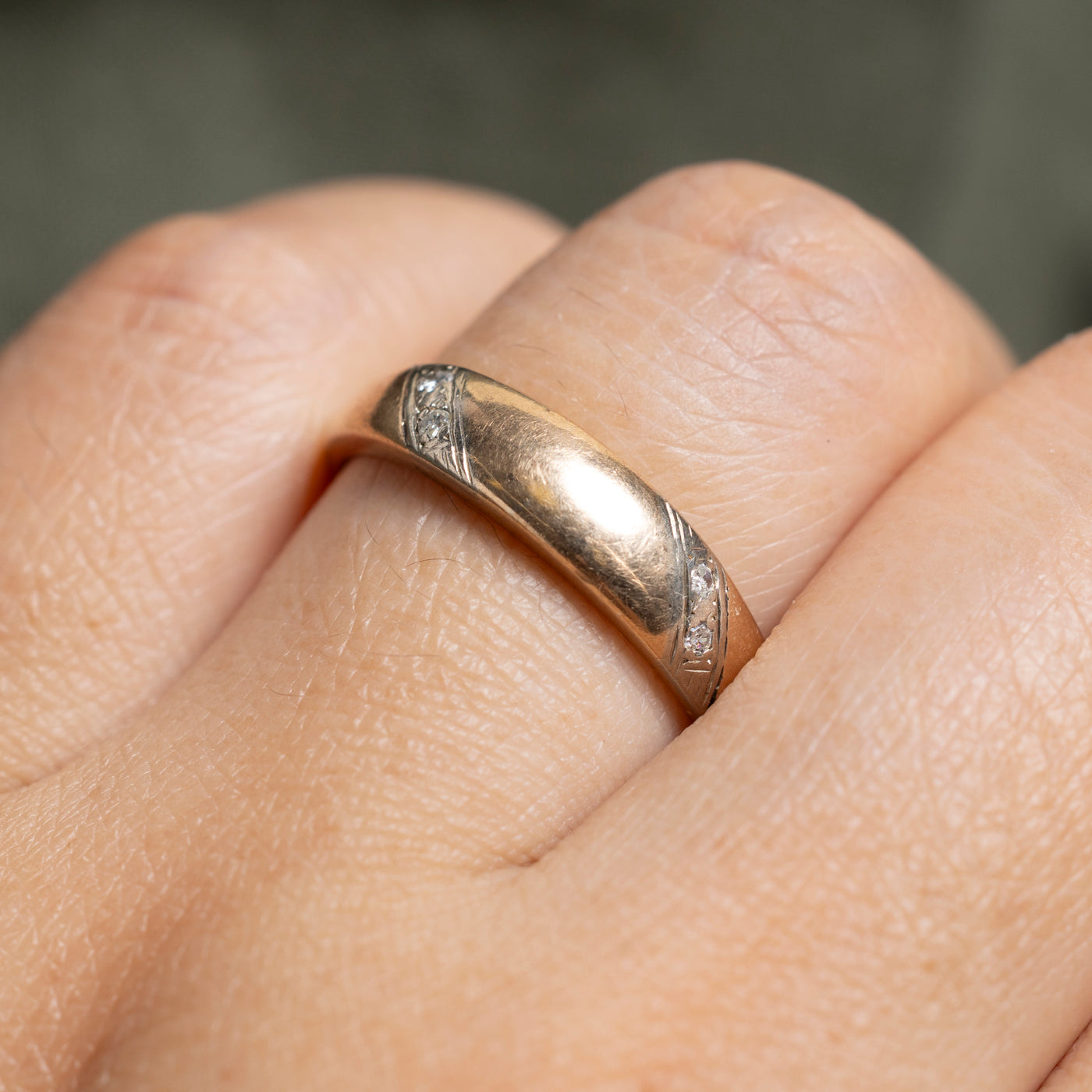 Diagonal Diamond Band | SZ 8.5