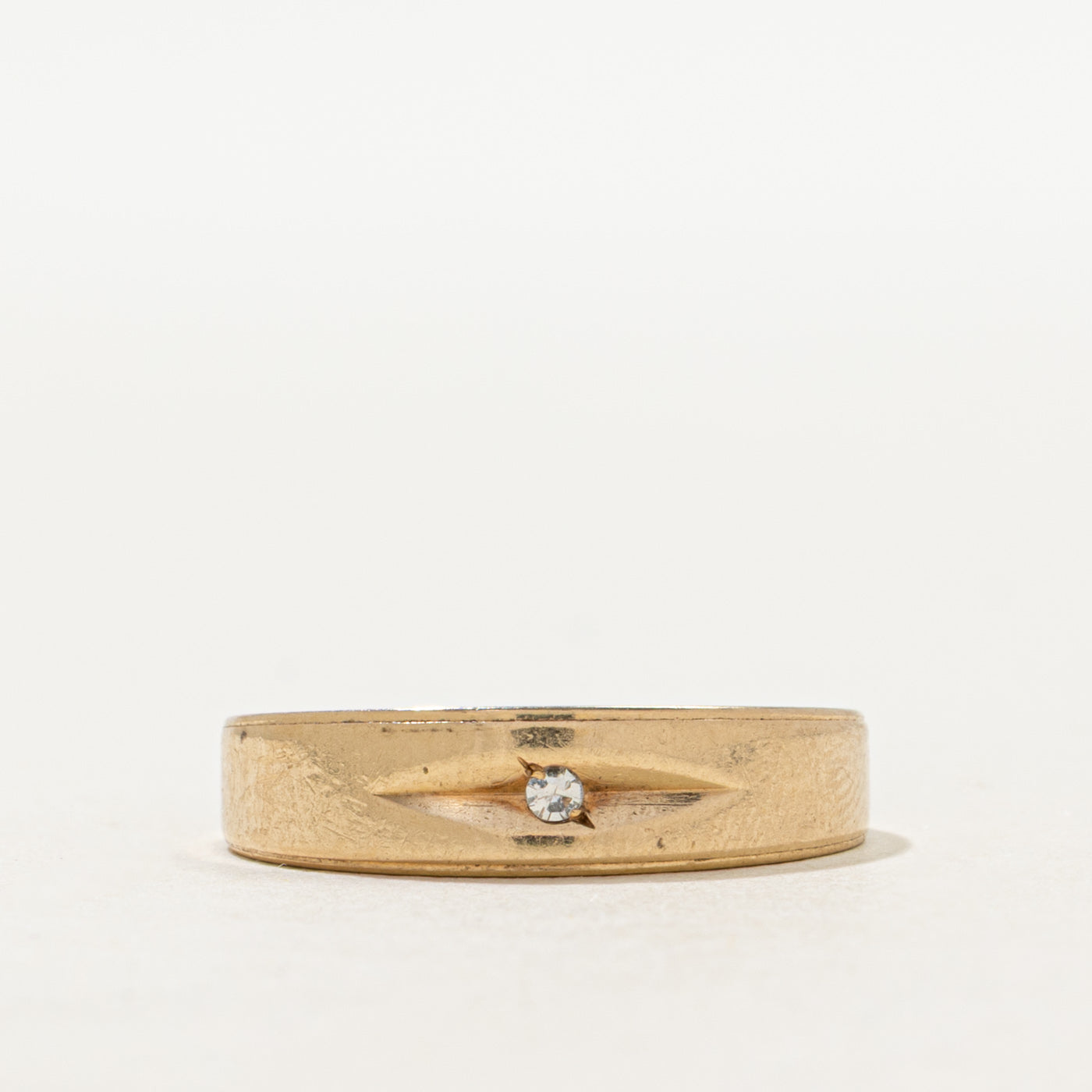 Single Stone Diamond Band | SZ 6