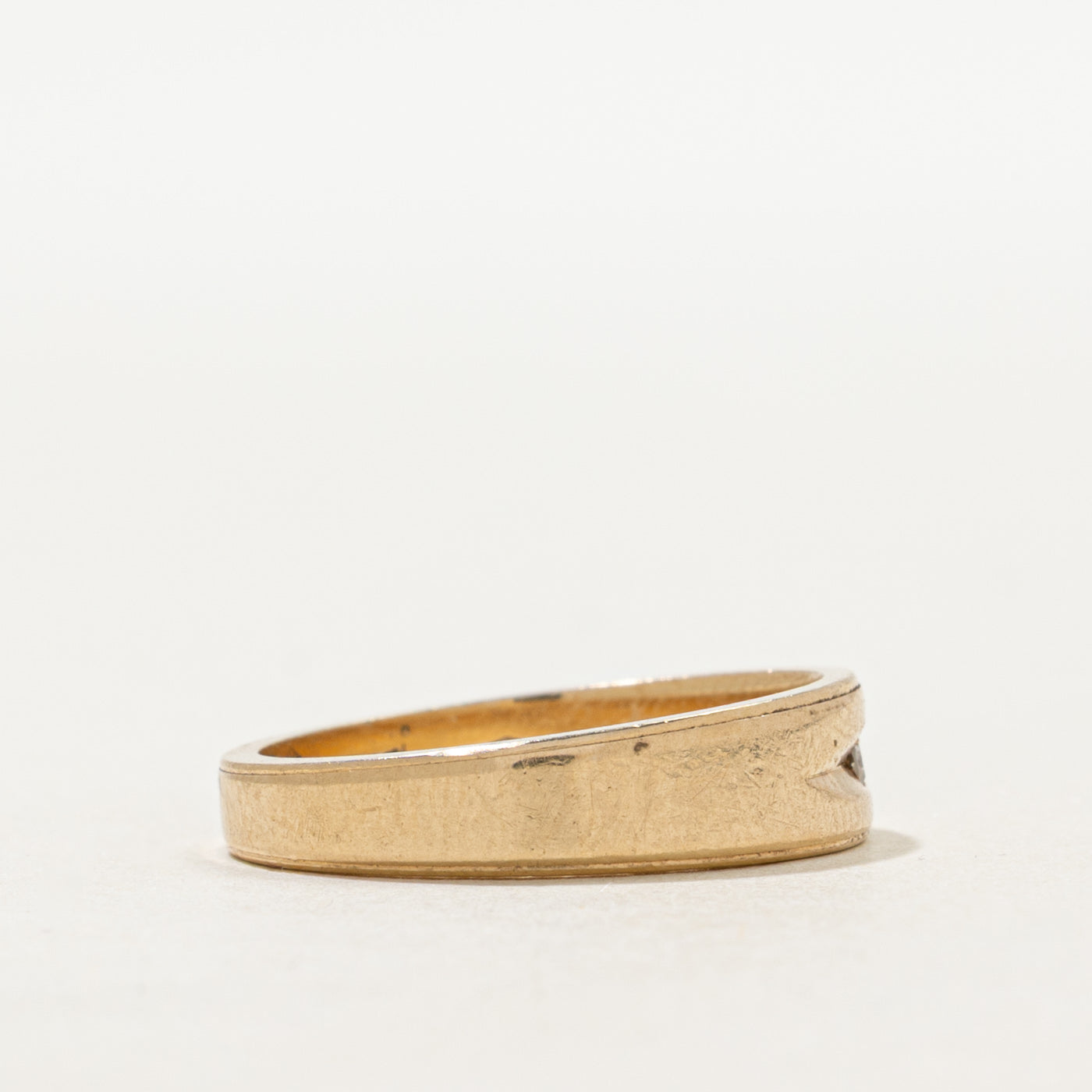 Single Stone Diamond Band | SZ 6