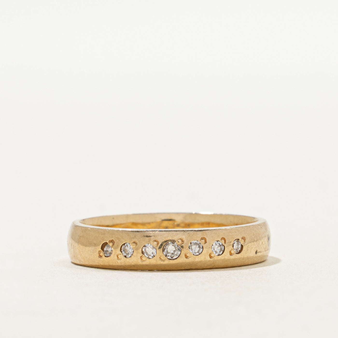 Seven Stone Diamond Band | 1.65mm | SZ 6