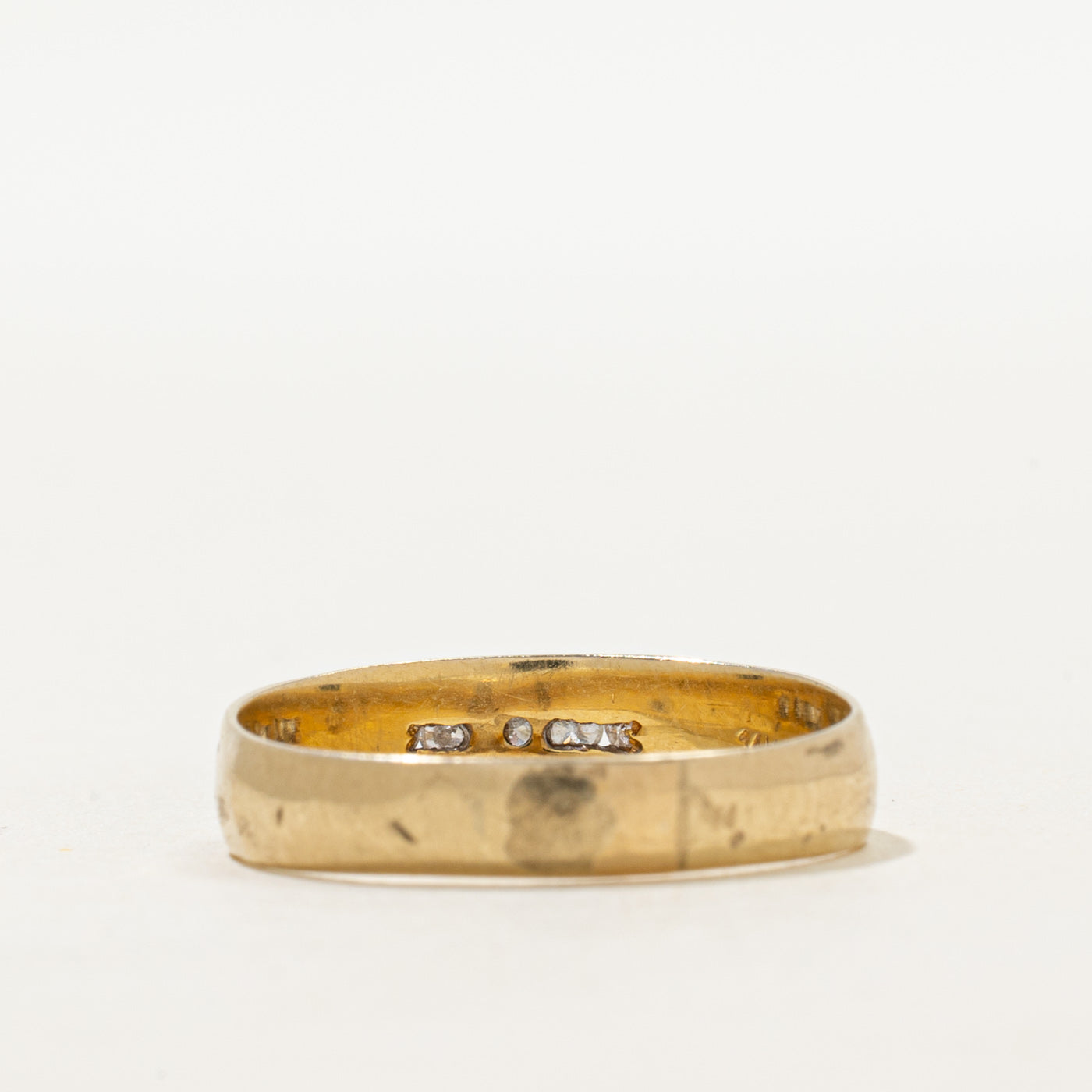 Two Tone Five Stone Diamond Ring | SZ 9.5
