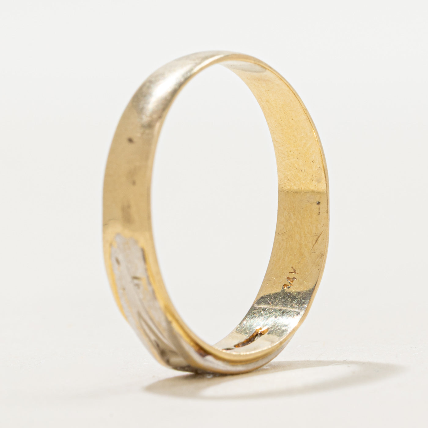 Two Tone Five Stone Diamond Ring | SZ 9.5