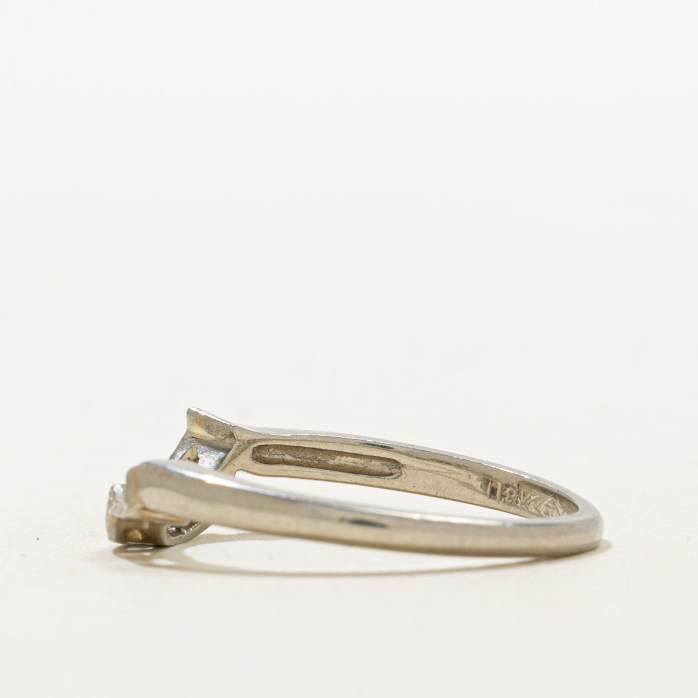 18k Five Stone Diamond Contour Ring | SZ 5.5