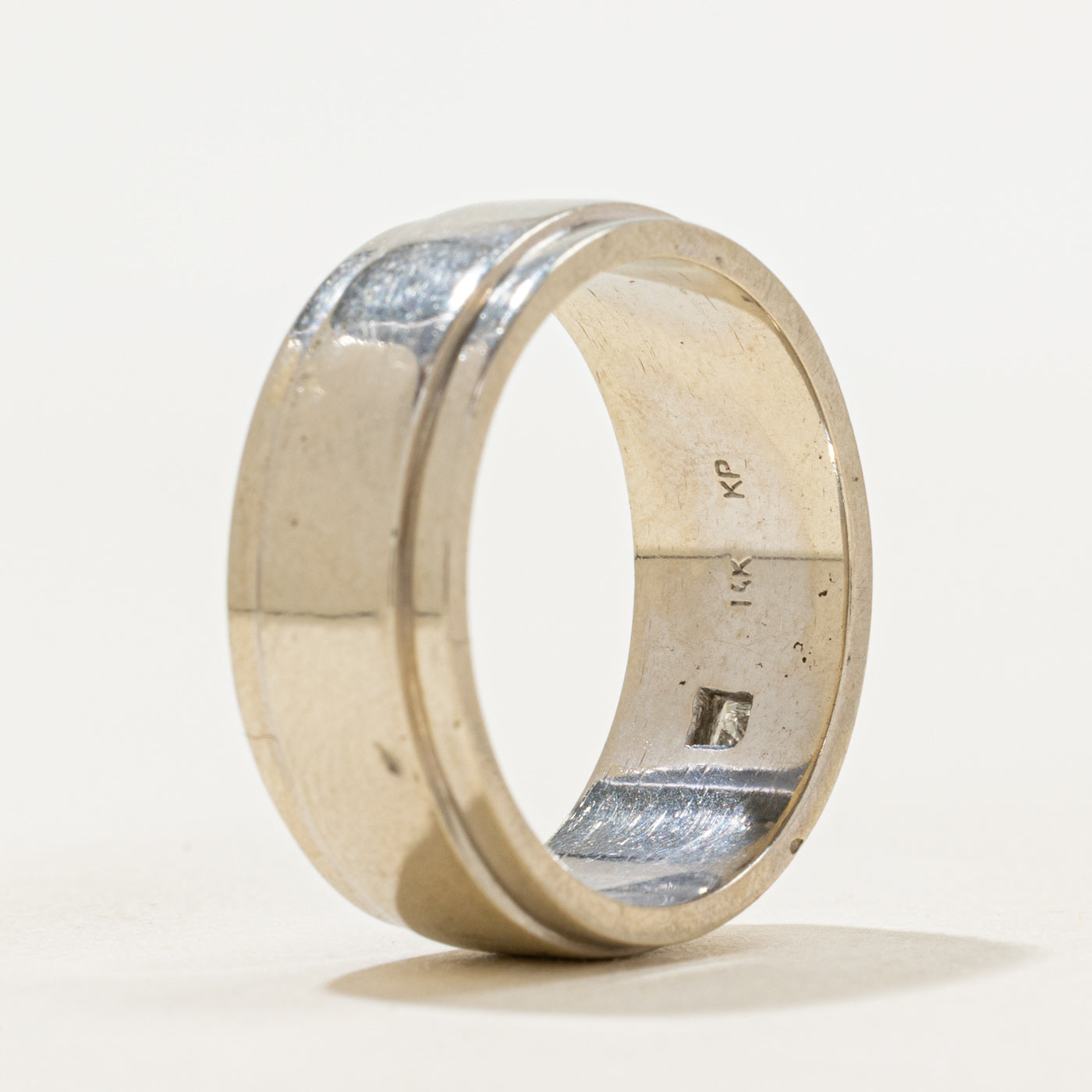 Flush Set Princess Cut Diamond Band | 8.15mm | SZ 8.75