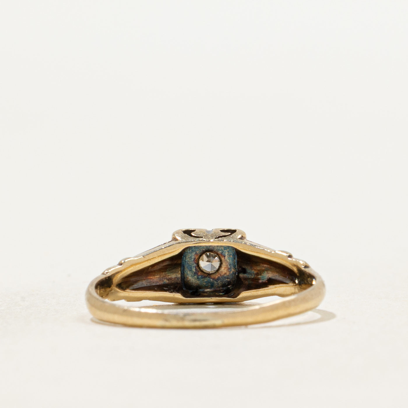 Diamond Engraved Ring | SZ 3