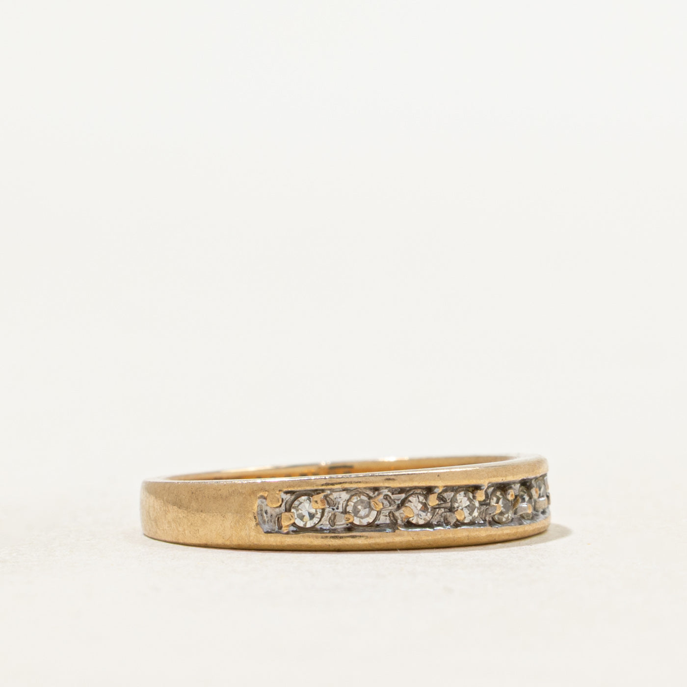 Semi Eternity Diamond Band | SZ 4.5