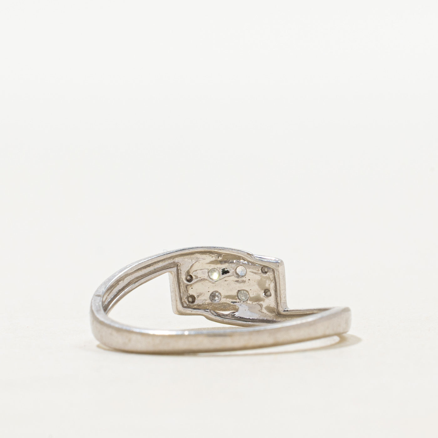 Diamond Grid Bypass Ring | SZ 6