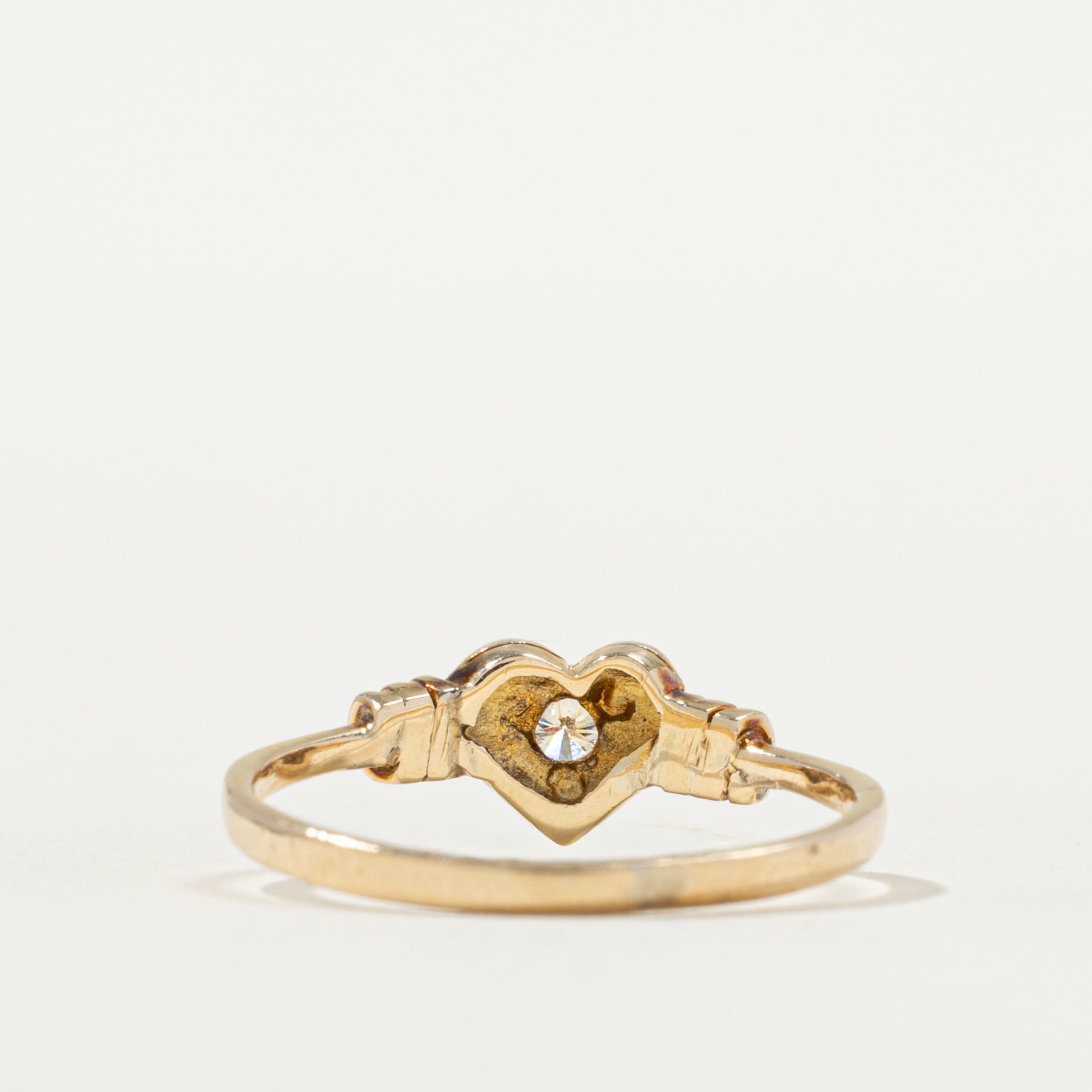 Diamond Heart Ring | SZ 6.25 |